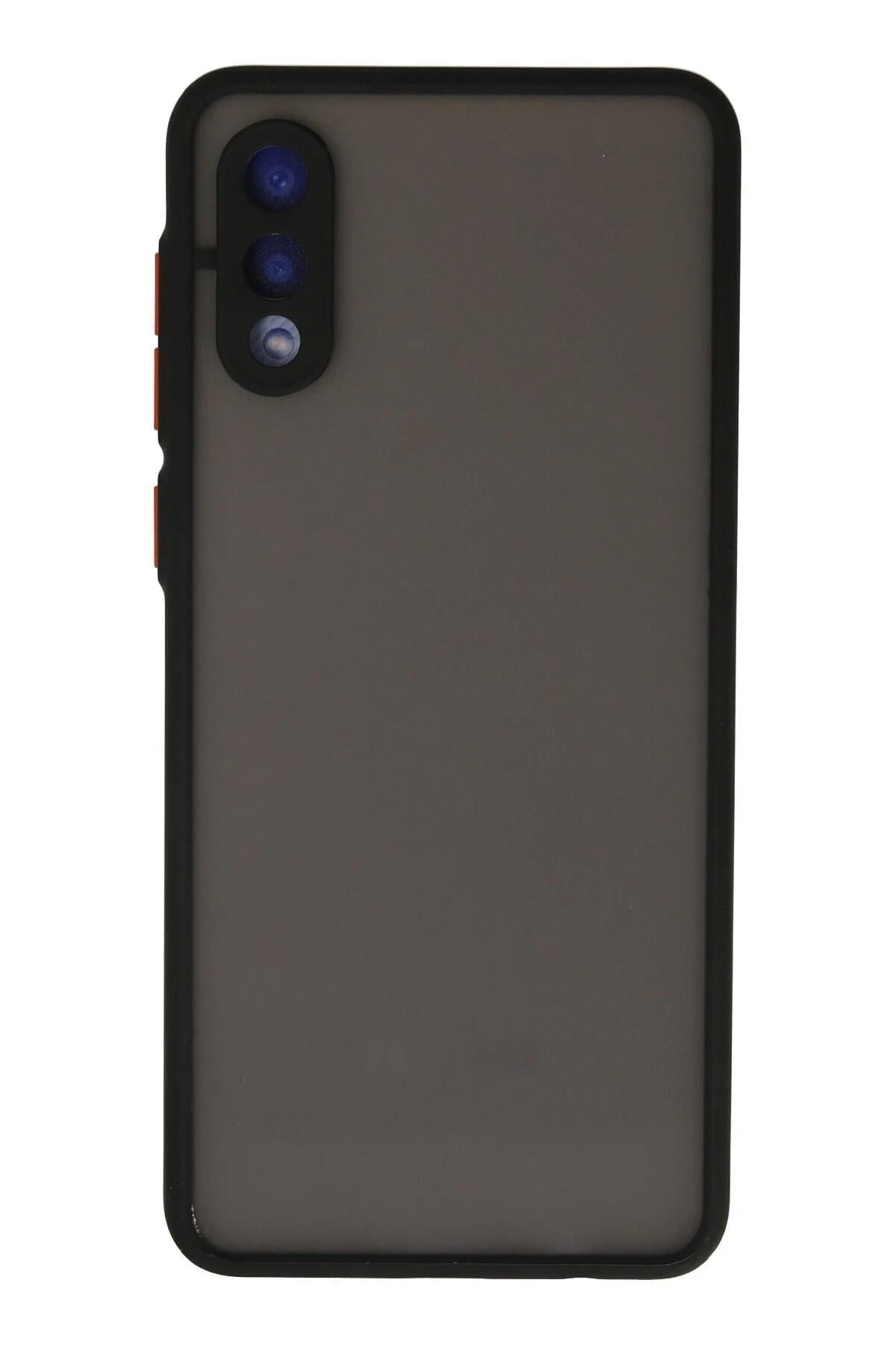 Mey İthalat®  Samsung Galaxy A02 Kılıf Montreal Silikon Kapak - Siyah