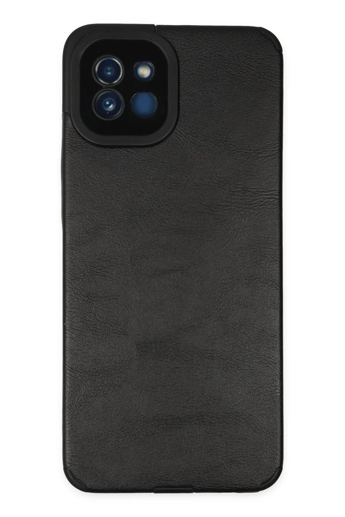 Mey İthalat®  Samsung Galaxy A03 Kılıf Loop Deri Silikon - Siyah