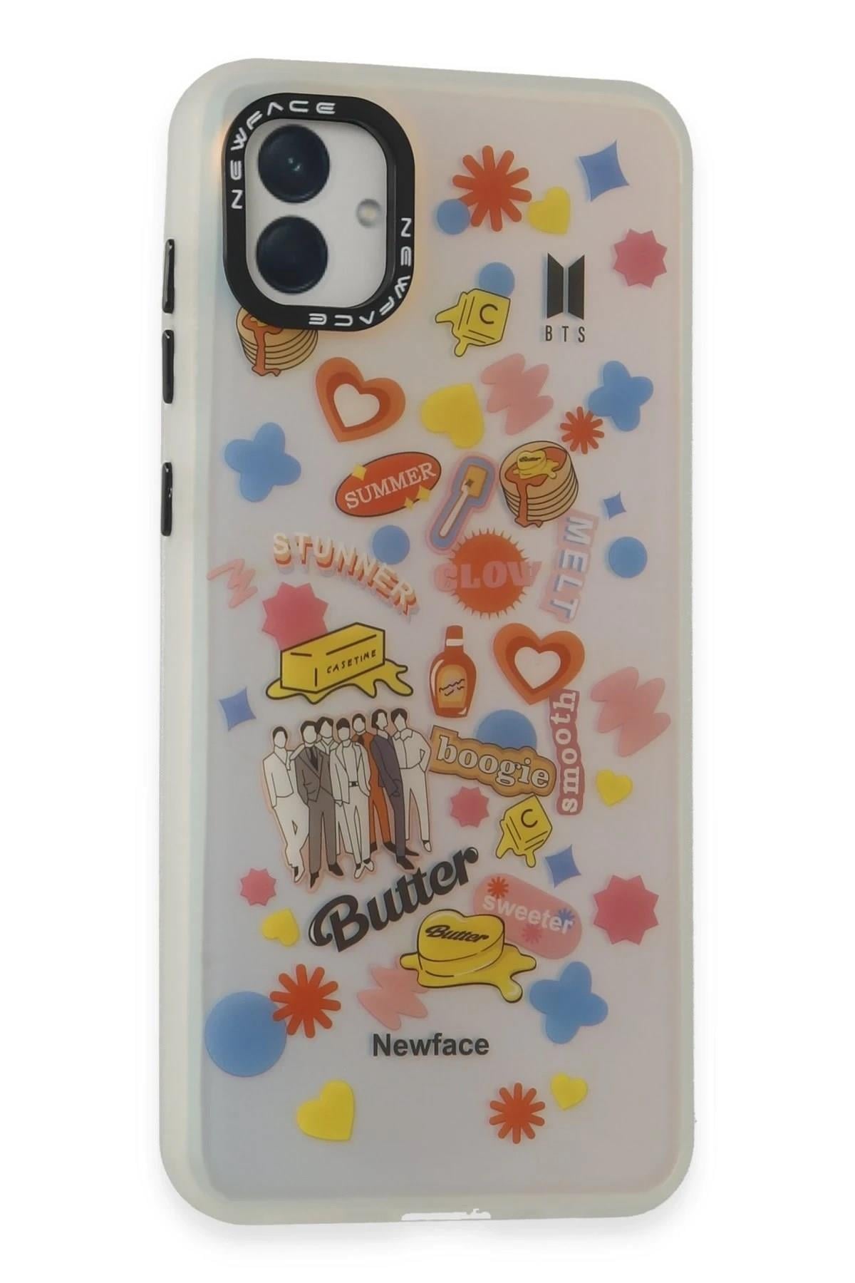 Mey İthalat®  Samsung Galaxy A04 Kılıf Estoril Desenli Kapak - Estoril - 16