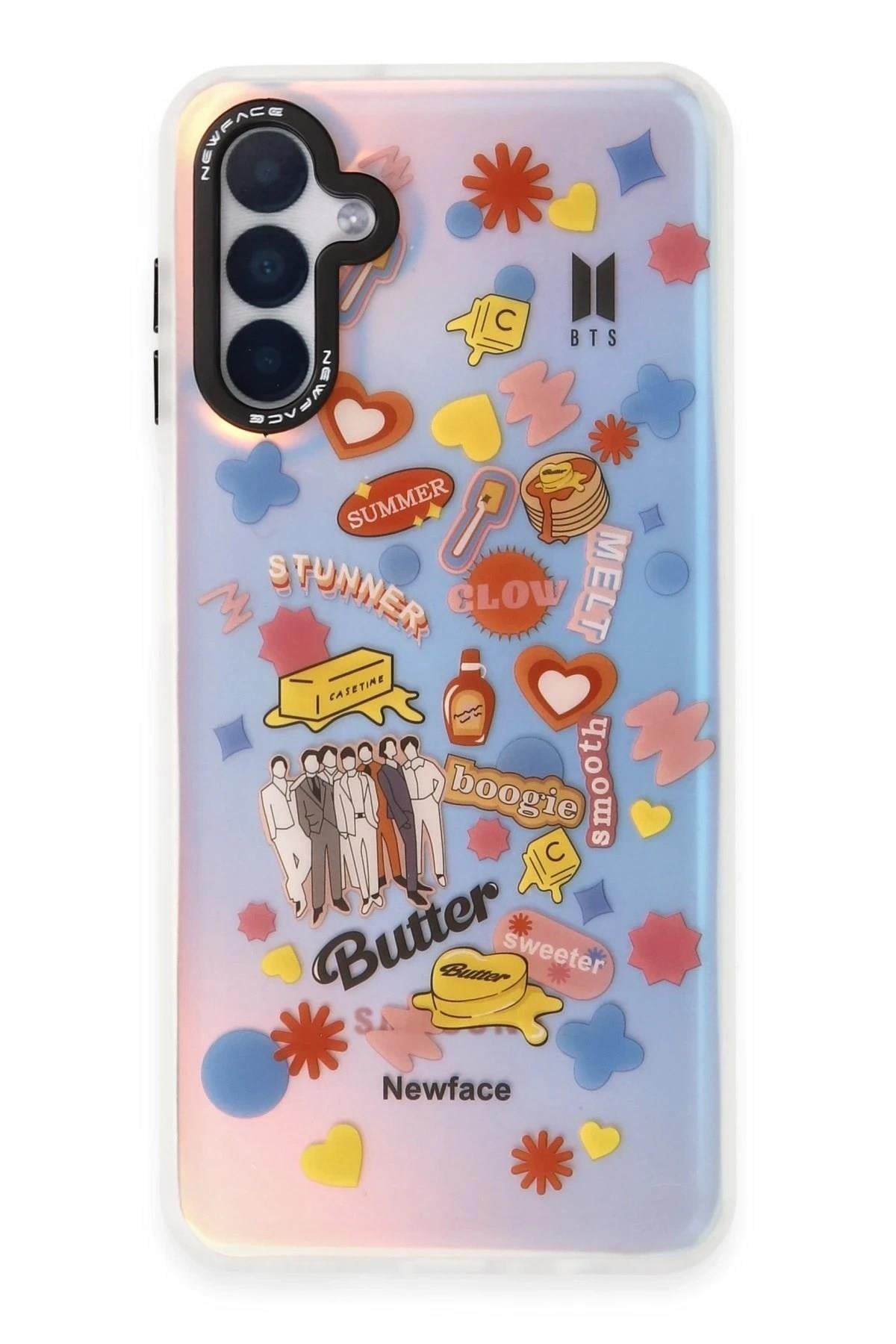 Mey İthalat®  Samsung Galaxy A04S Kılıf Estoril Desenli Kapak - Estoril - 16