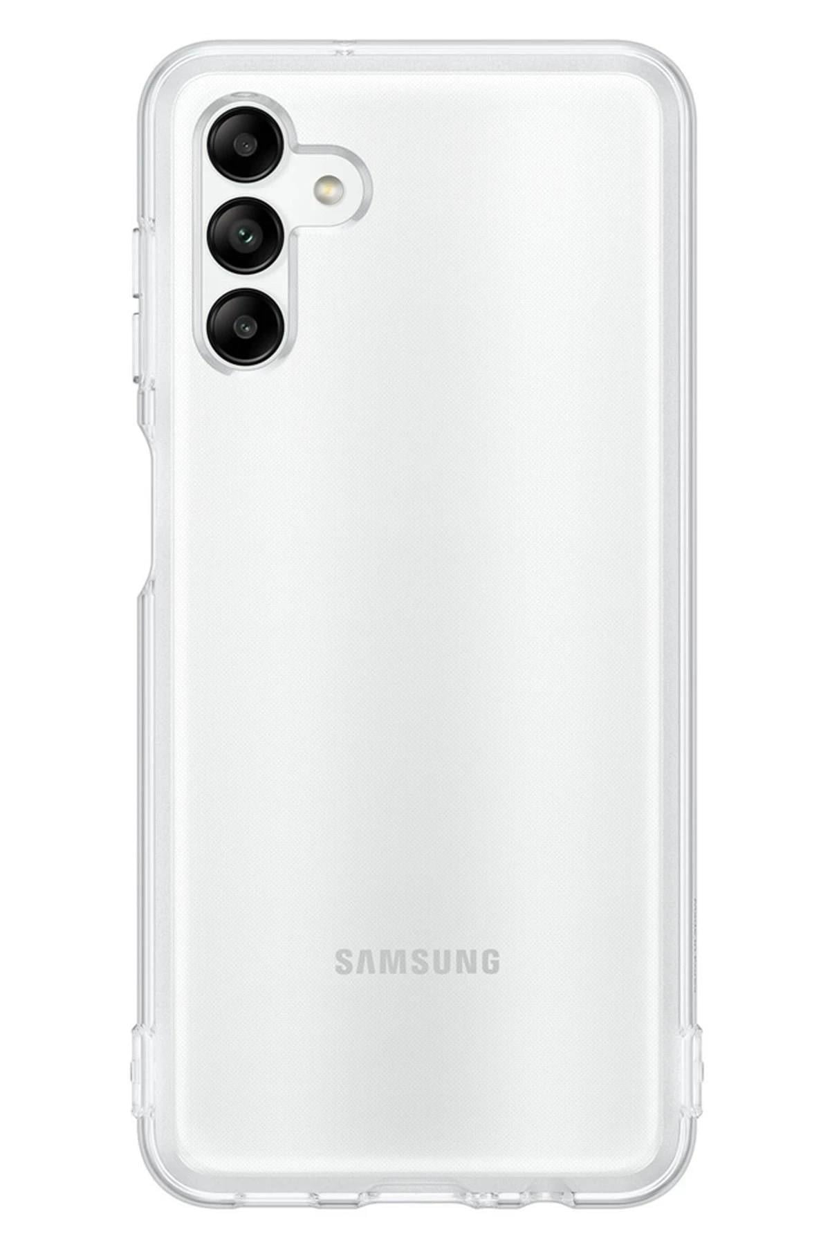 Mey İthalat®  Samsung Galaxy A04S Kılıf Lüx Şeffaf Silikon