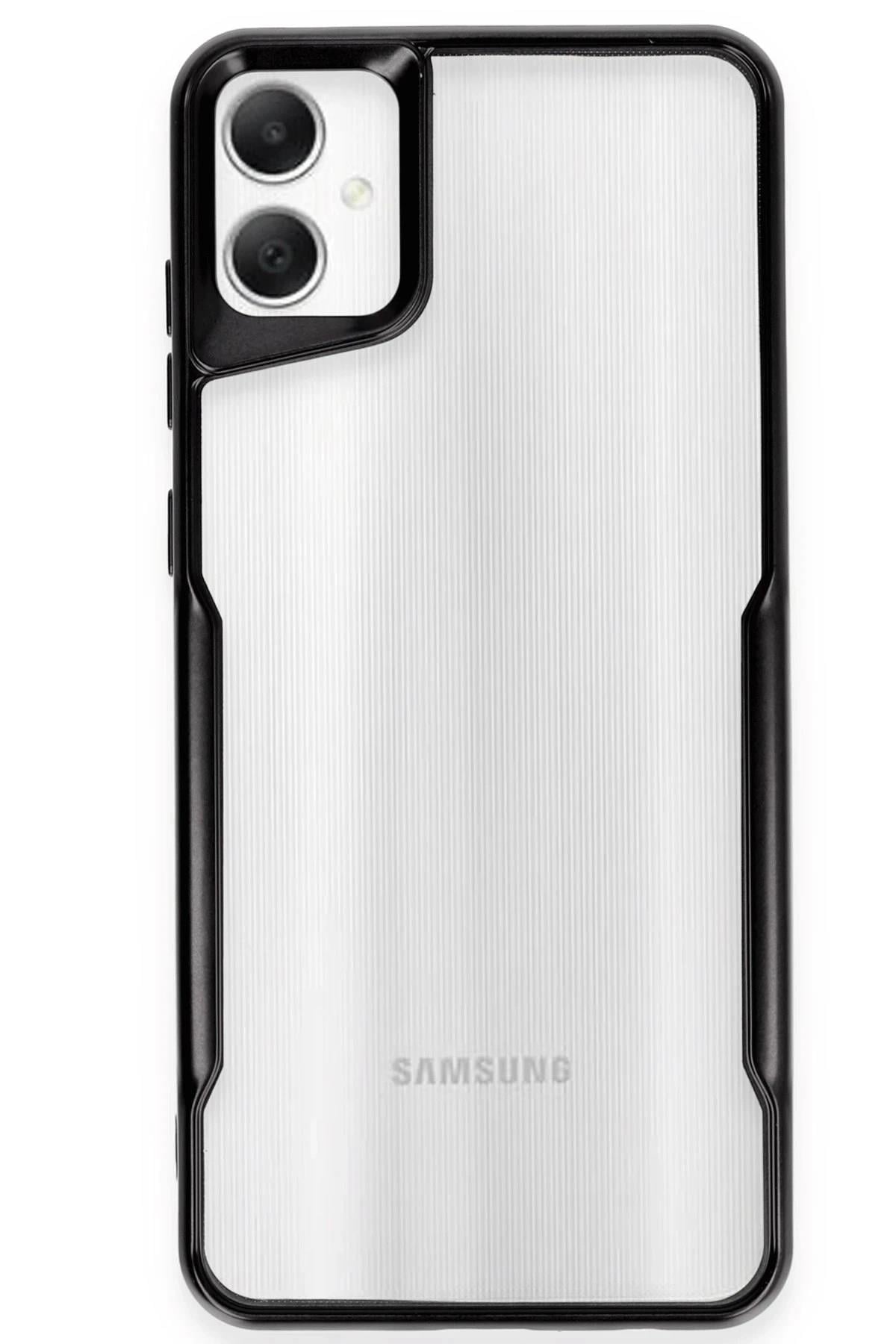 Mey İthalat®  Samsung Galaxy A05 Kılıf Boyi Silikon Kapak - Siyah