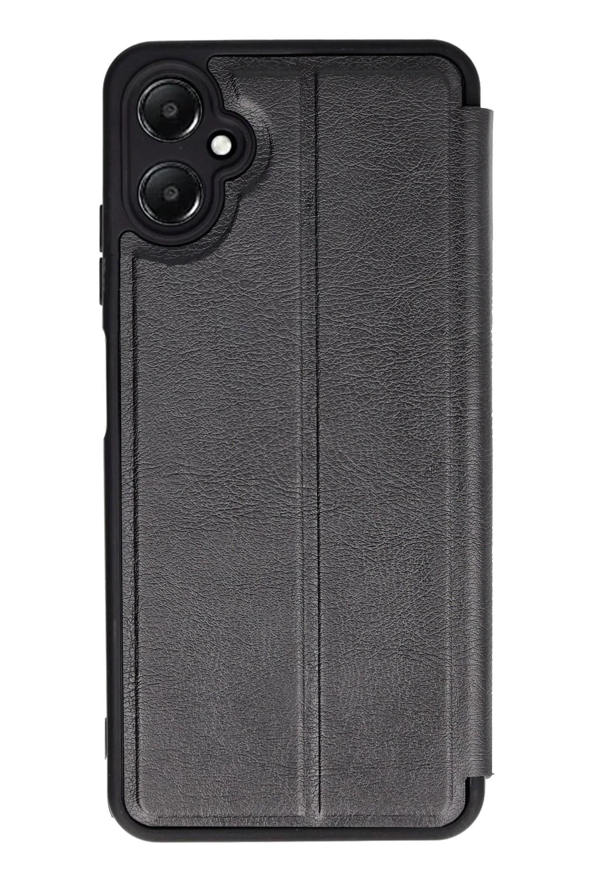 Mey İthalat®  Samsung Galaxy A05 Kılıf Flip Cover - Siyah