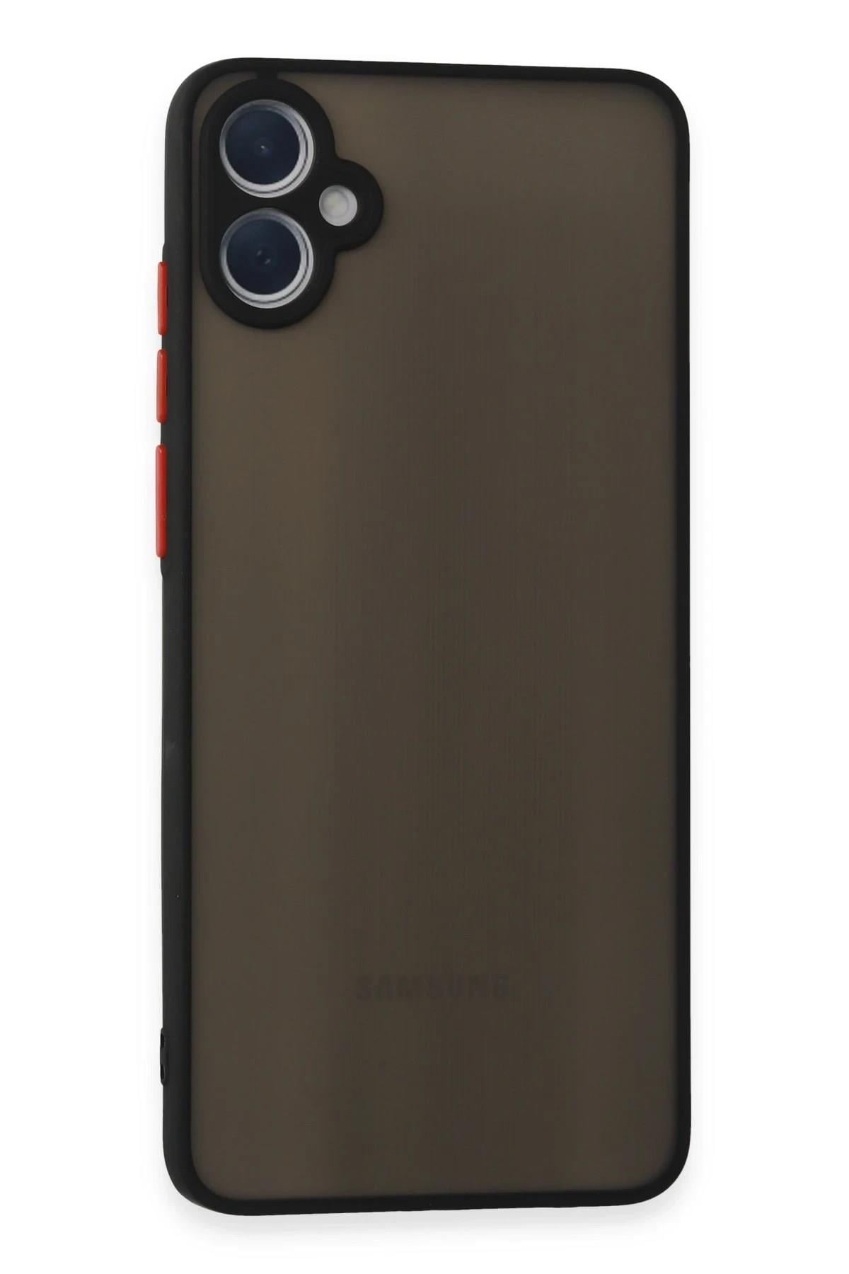 Mey İthalat®  Samsung Galaxy A05 Kılıf Montreal Silikon Kapak - Siyah