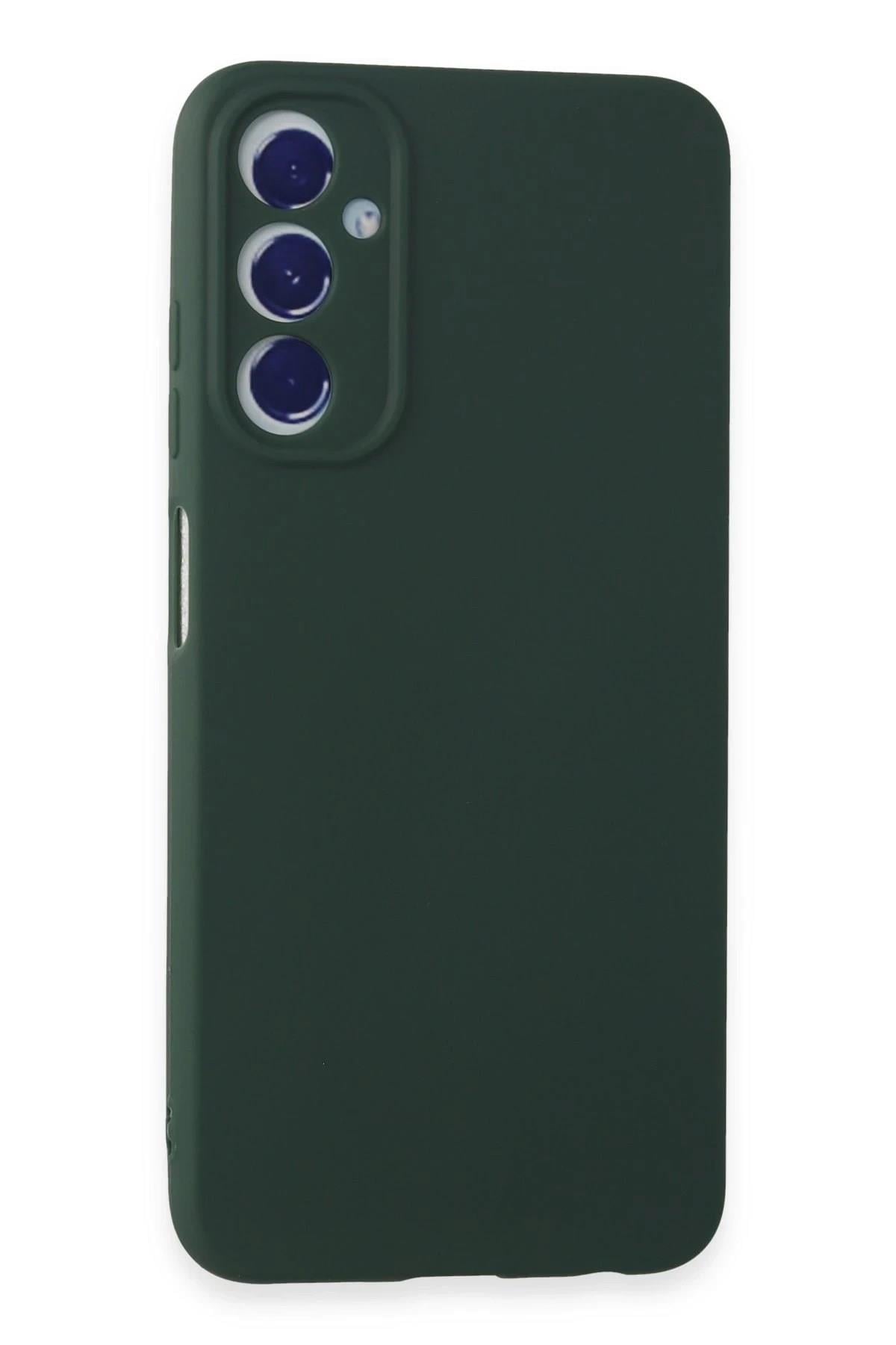 Mey İthalat®  Samsung Galaxy A05S Kılıf First Silikon - Koyu Yeşil