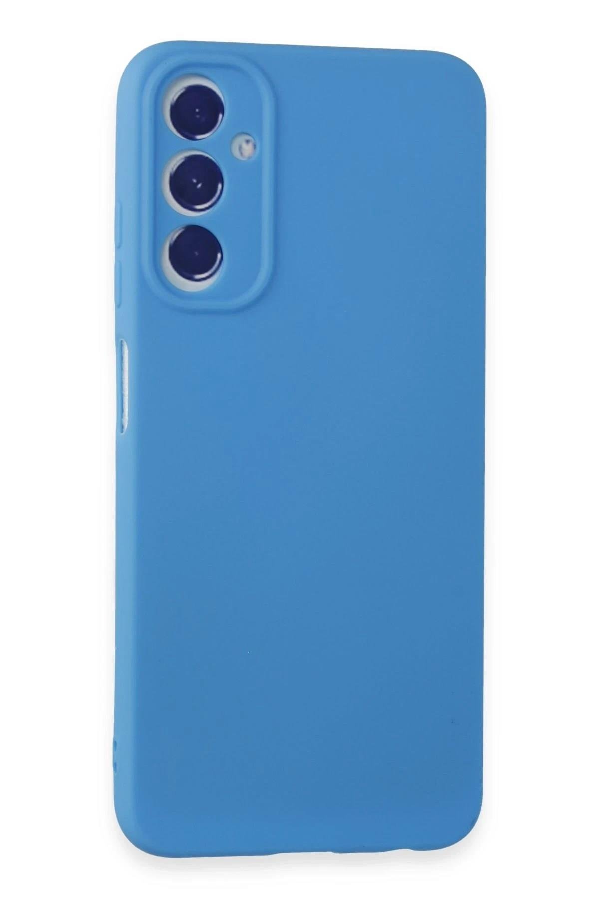 Mey İthalat®  Samsung Galaxy A05S Kılıf First Silikon - Mavi