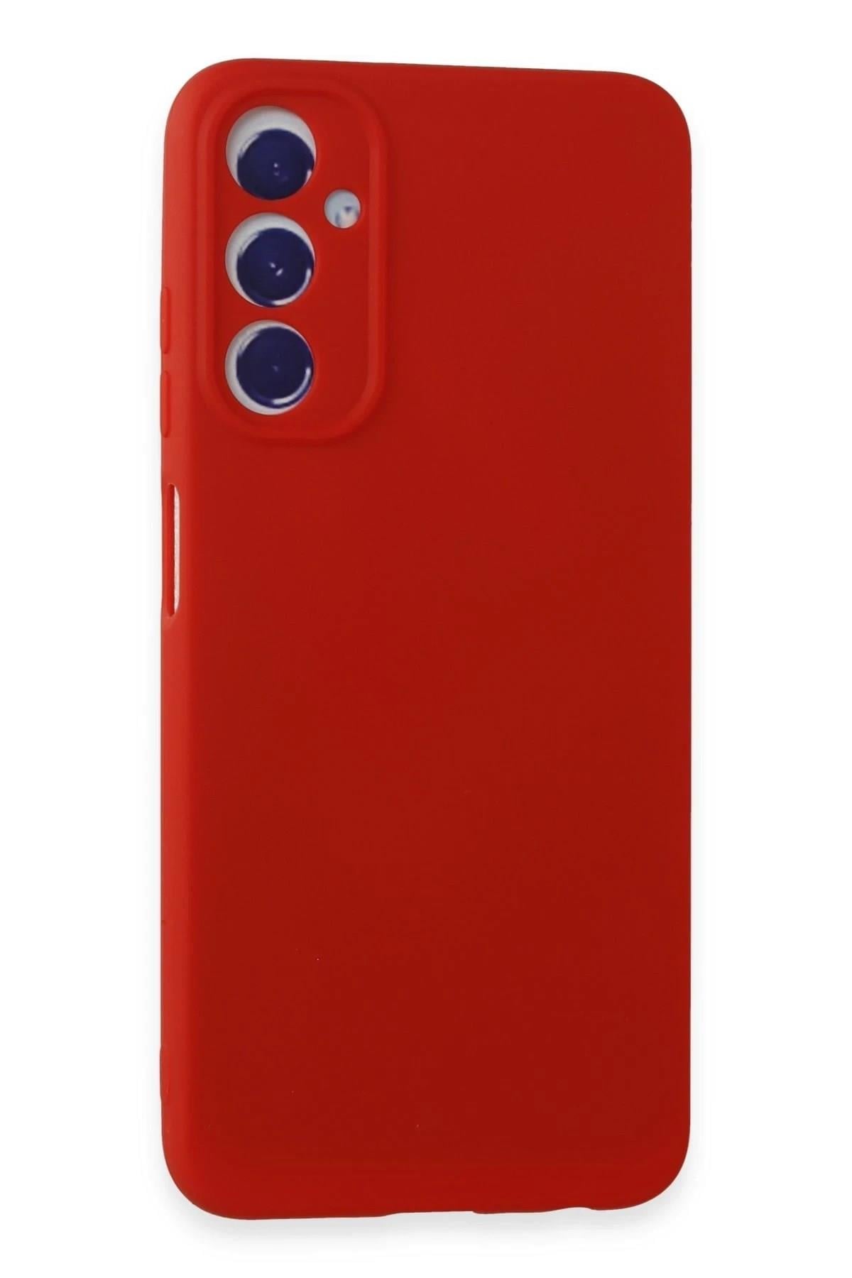 Mey İthalat®  Samsung Galaxy A05S Kılıf First Silikon - Kırmızı