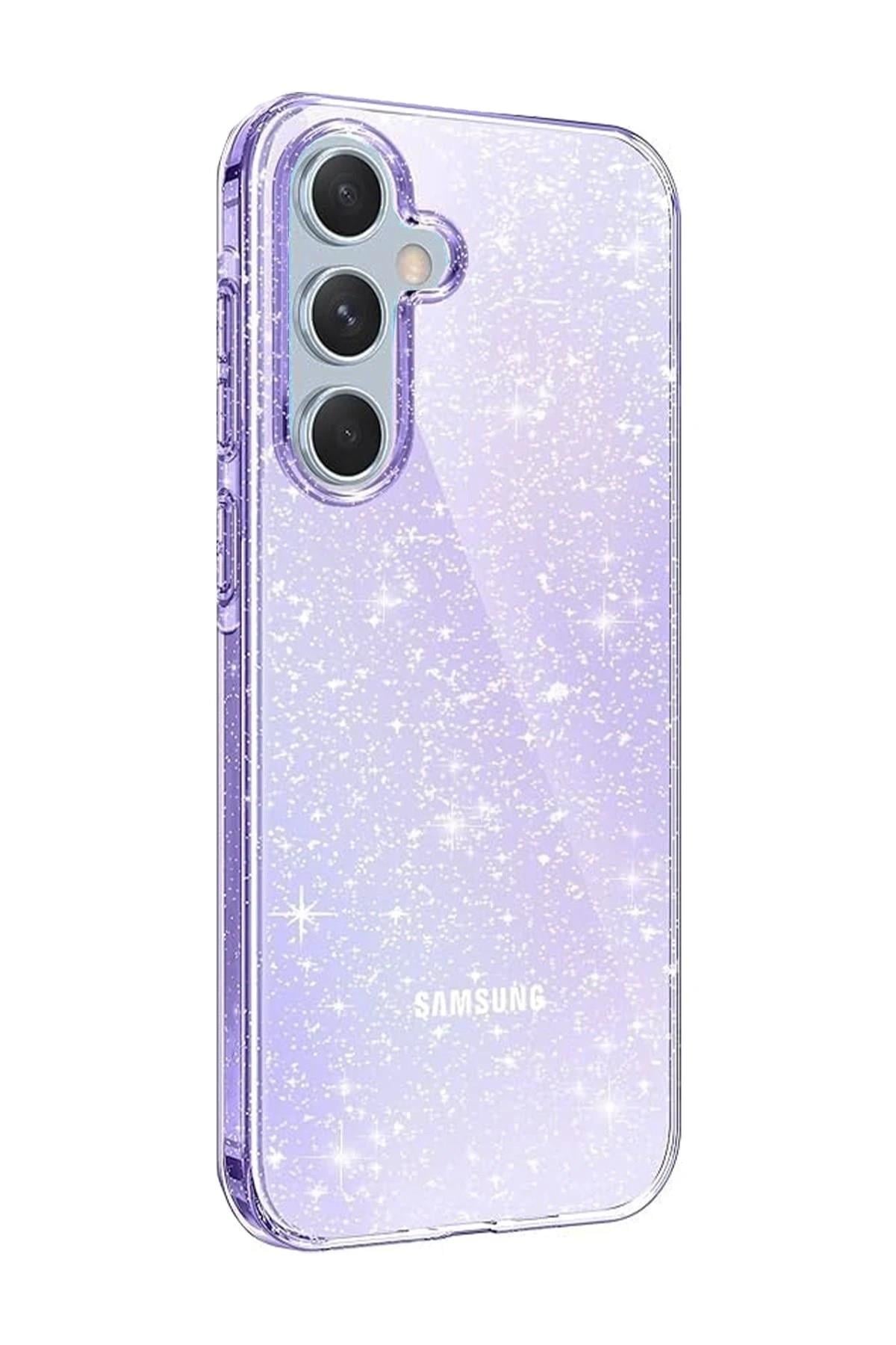 Mey İthalat®  Samsung Galaxy A05S Kılıf Glow Kapak - Mor