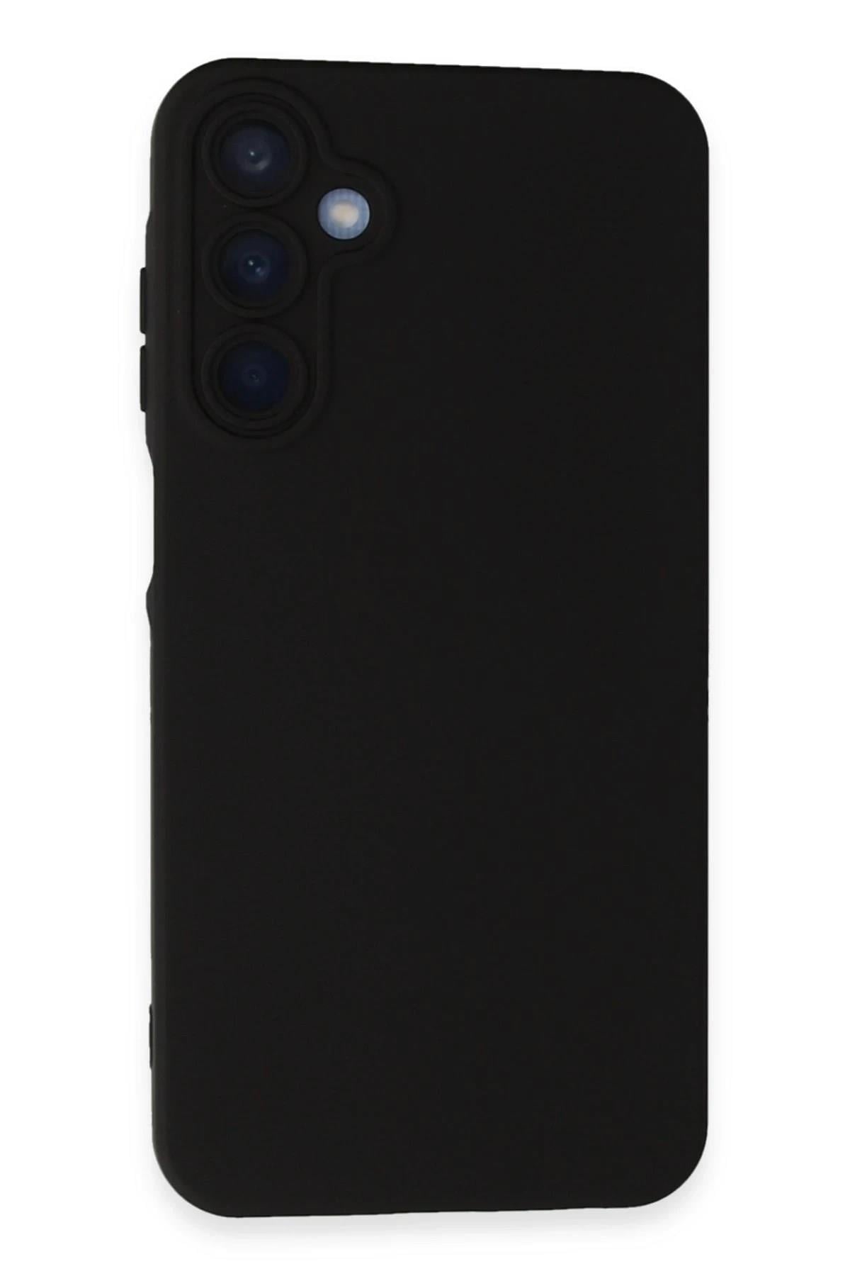 Mey İthalat®  Samsung Galaxy A05S Kılıf Nano içi Kadife Silikon - Siyah