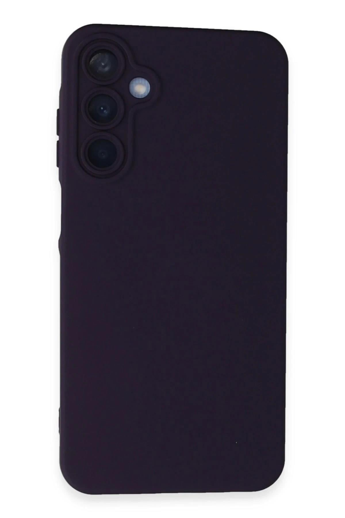 Mey İthalat®  Samsung Galaxy A05S Kılıf Nano içi Kadife Silikon - Mor