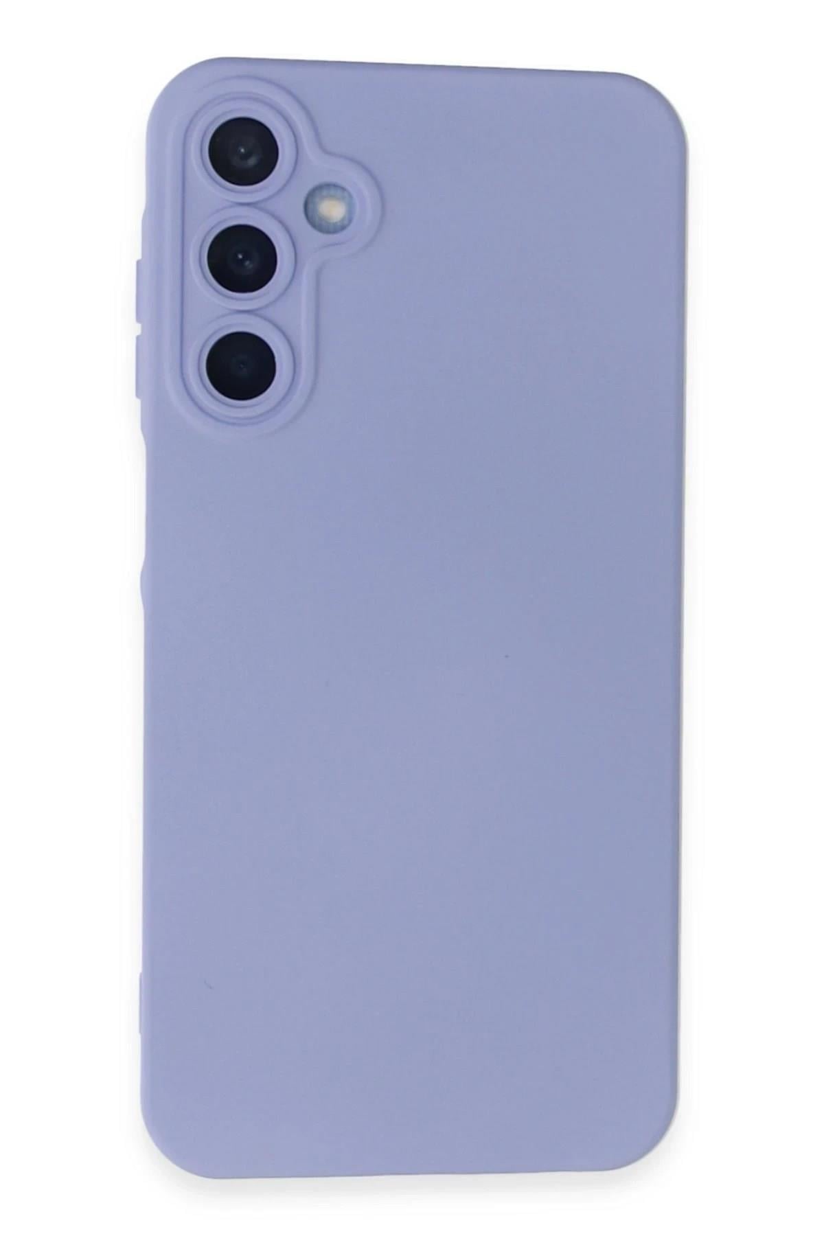 Mey İthalat®  Samsung Galaxy A05S Kılıf Nano içi Kadife Silikon - Lila