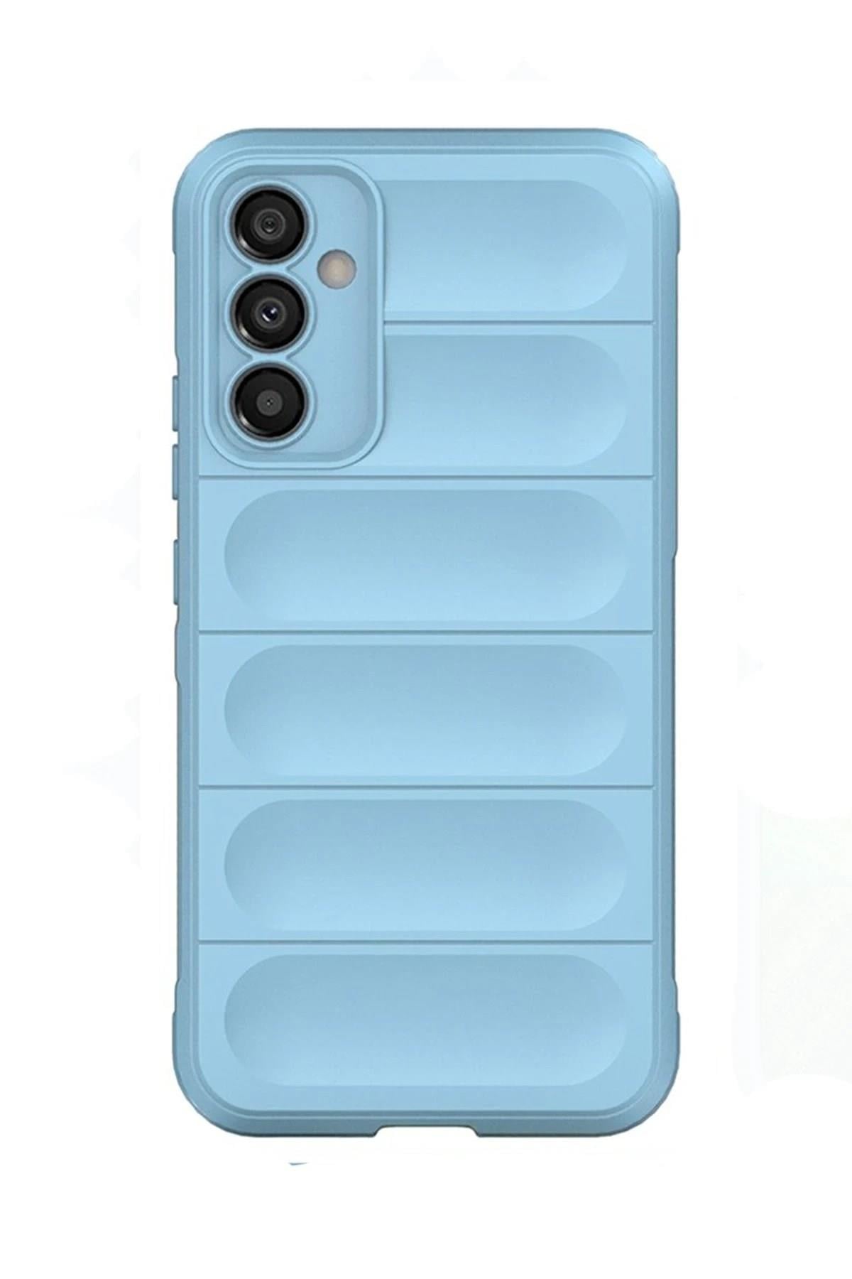 Mey İthalat®  Samsung Galaxy A05S Kılıf Optimum Silikon - Sky Blue