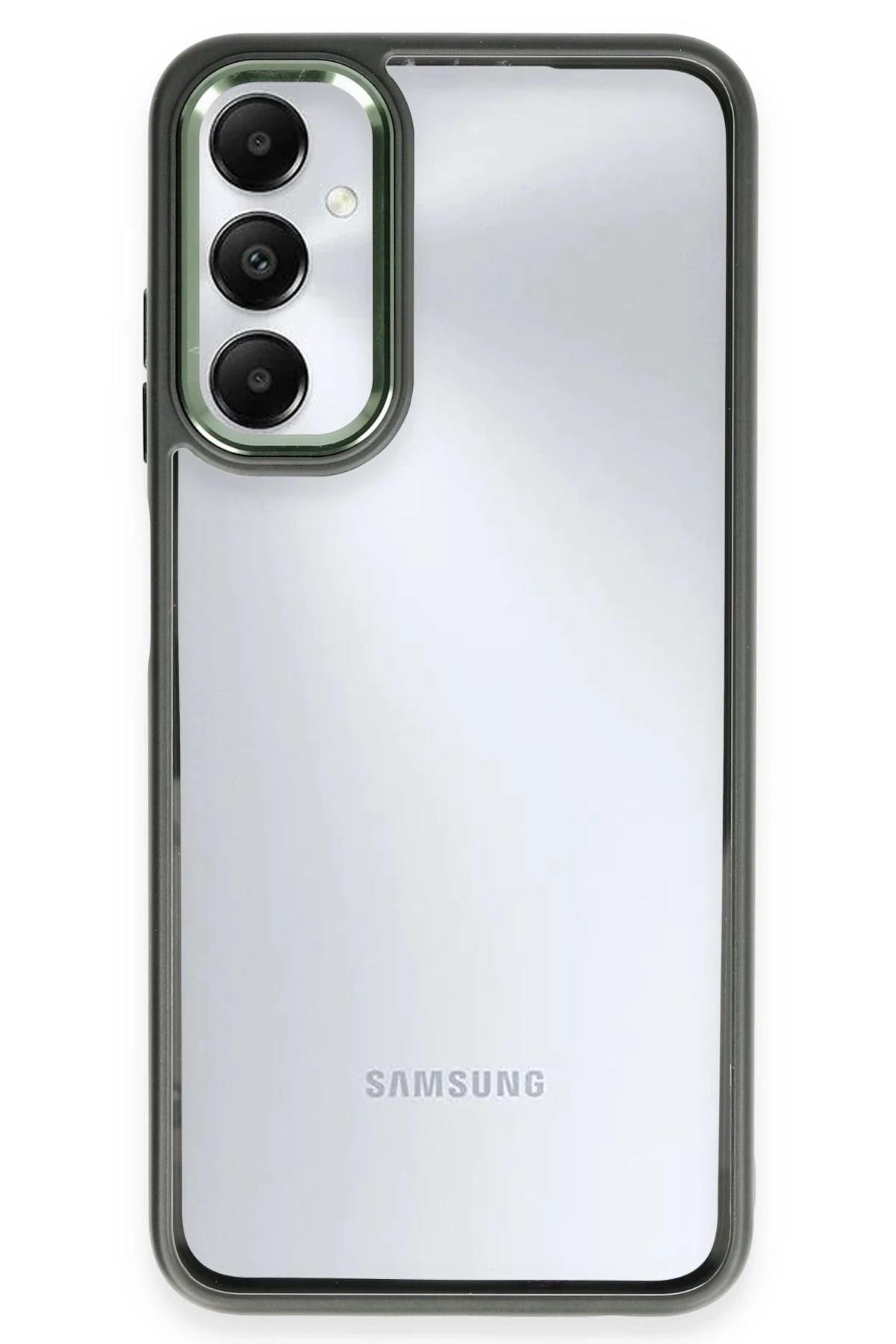 Mey İthalat®  Samsung Galaxy A05S Kılıf Power Silikon - Koyu Yeşil