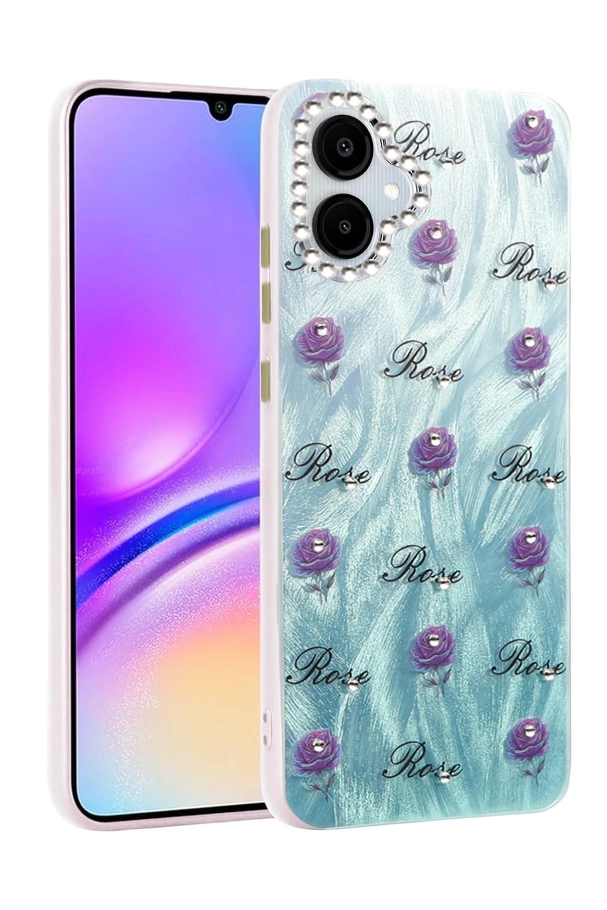 Mey İthalat®  Samsung Galaxy A06 Kılıf Blade Aynalı Desenli Kapak - Desen 9