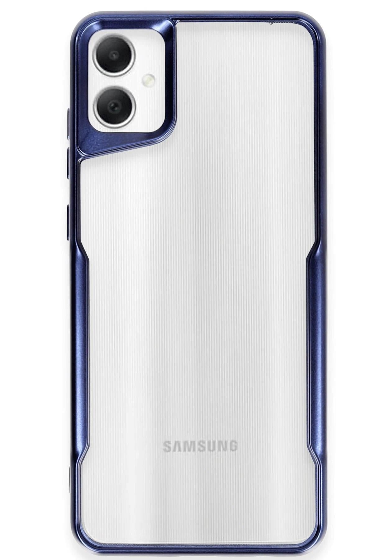 Mey İthalat®  Samsung Galaxy A06 Kılıf Boyi Silikon Kapak - Lacivert