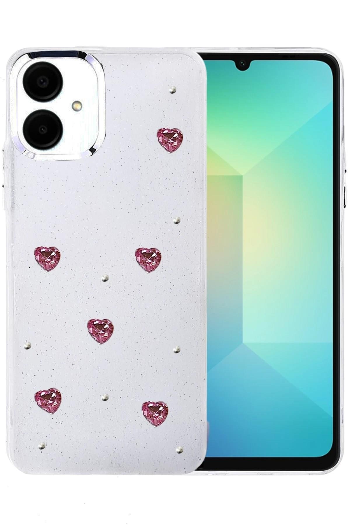 Mey İthalat®  Samsung Galaxy A07 4G Fiyonk Desenli Kapak - Desen 3