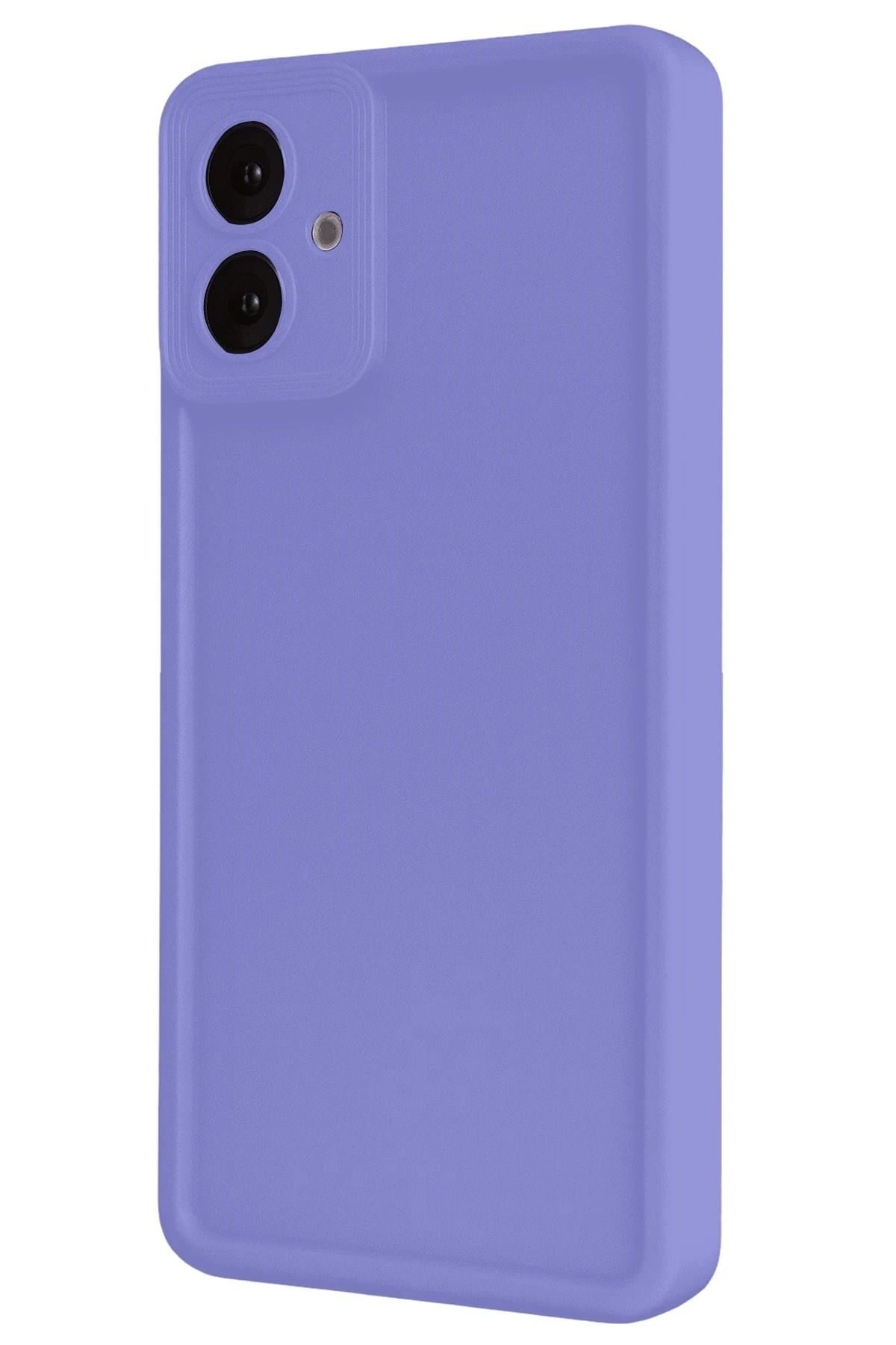 Mey İthalat®  Samsung Galaxy A07 4G Viera Silikon - Lila