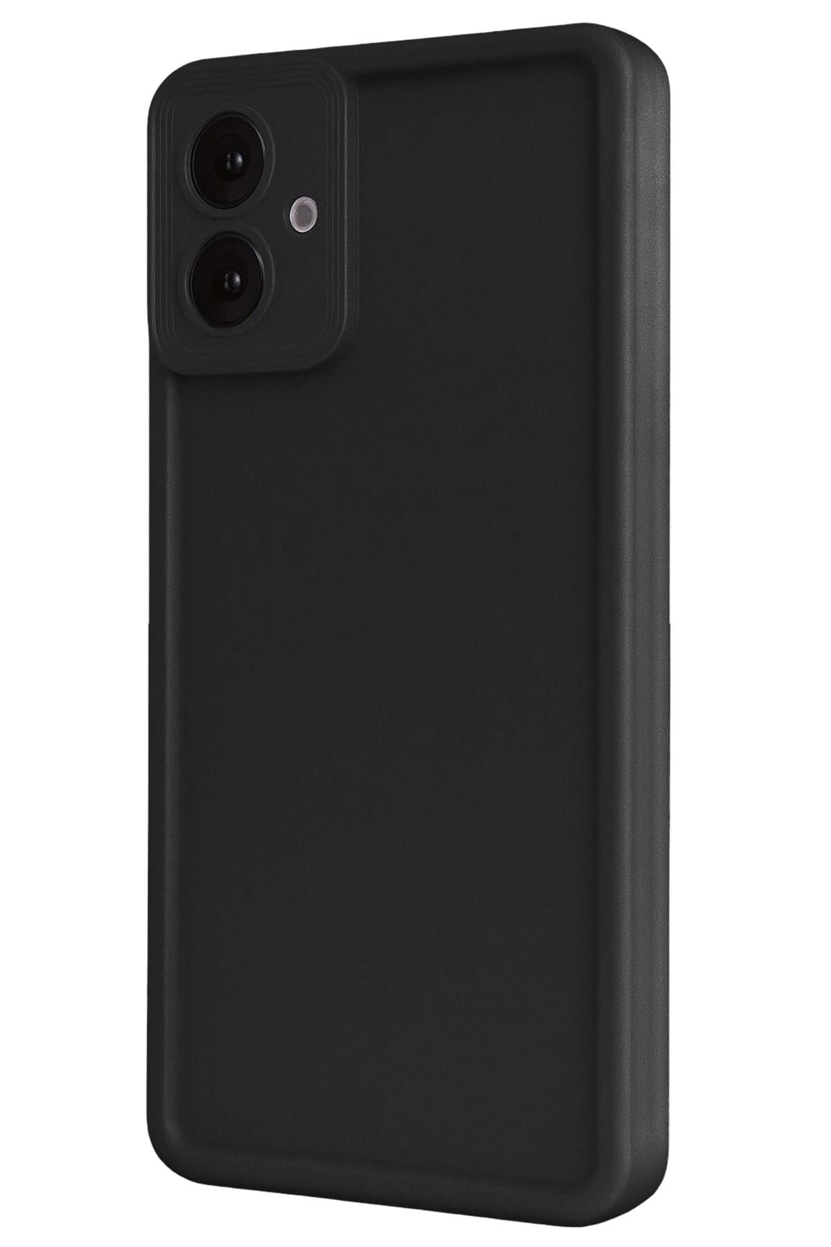 Mey İthalat®  Samsung Galaxy A07 4G Viera Silikon - Siyah