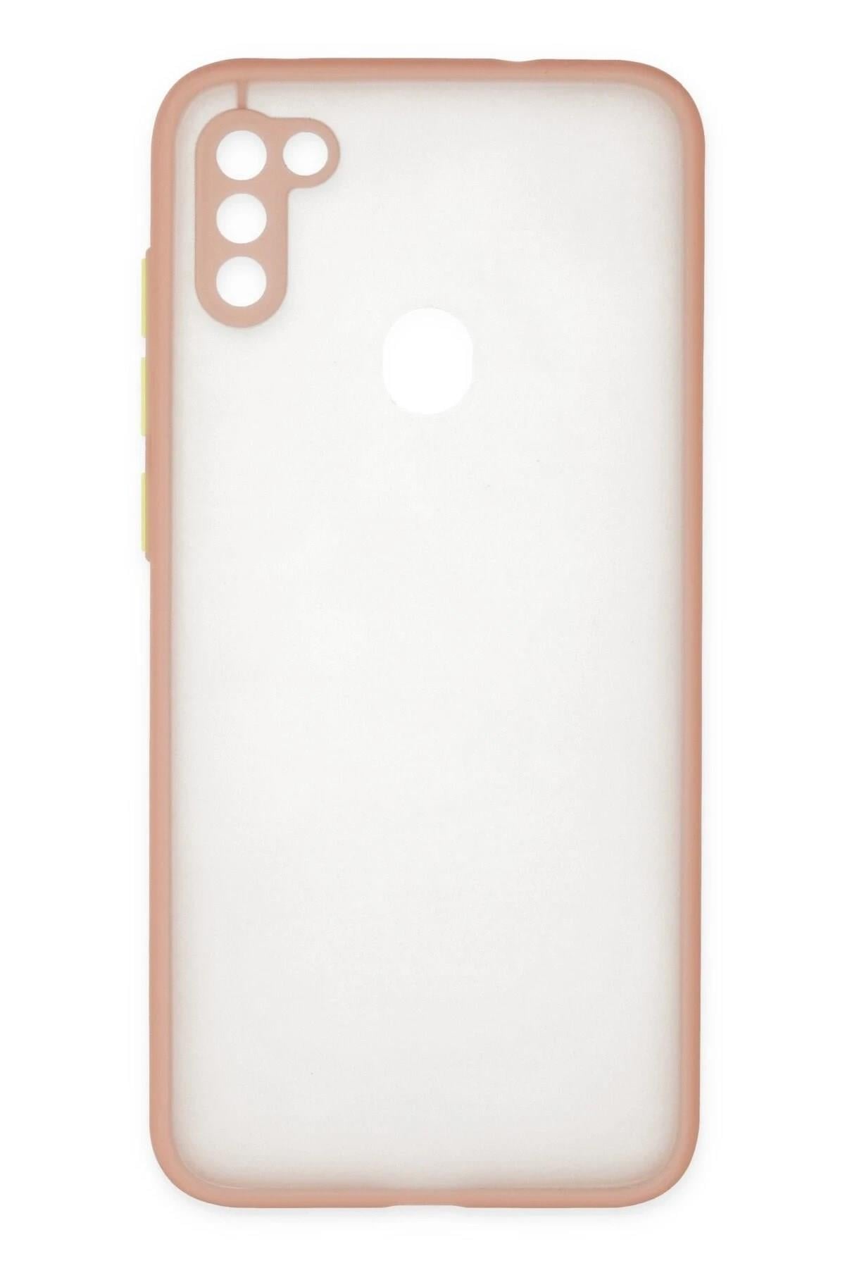 Mey İthalat®  Samsung Galaxy A11 Kılıf Montreal Silikon Kapak - Pembe