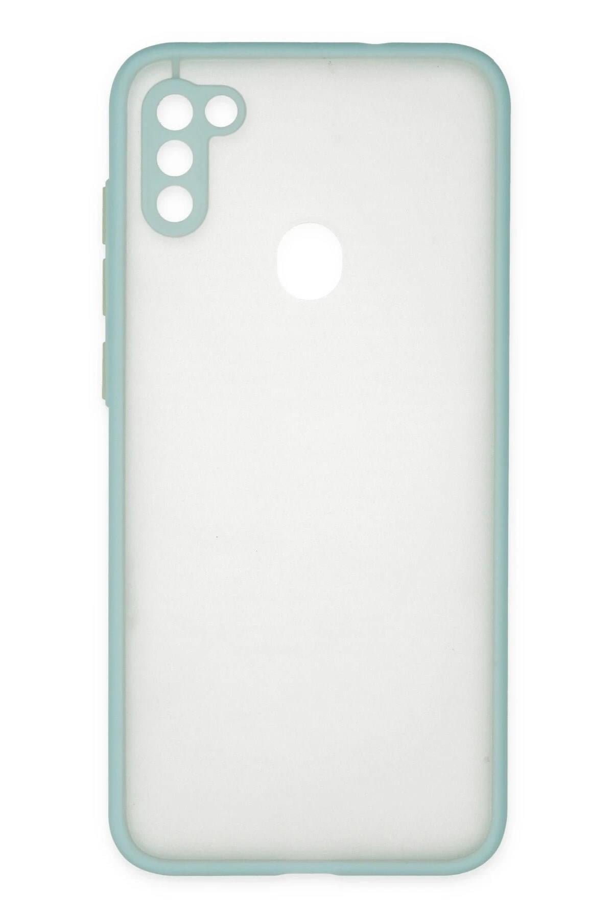 Mey İthalat®  Samsung Galaxy A11 Kılıf Montreal Silikon Kapak - Turkuaz