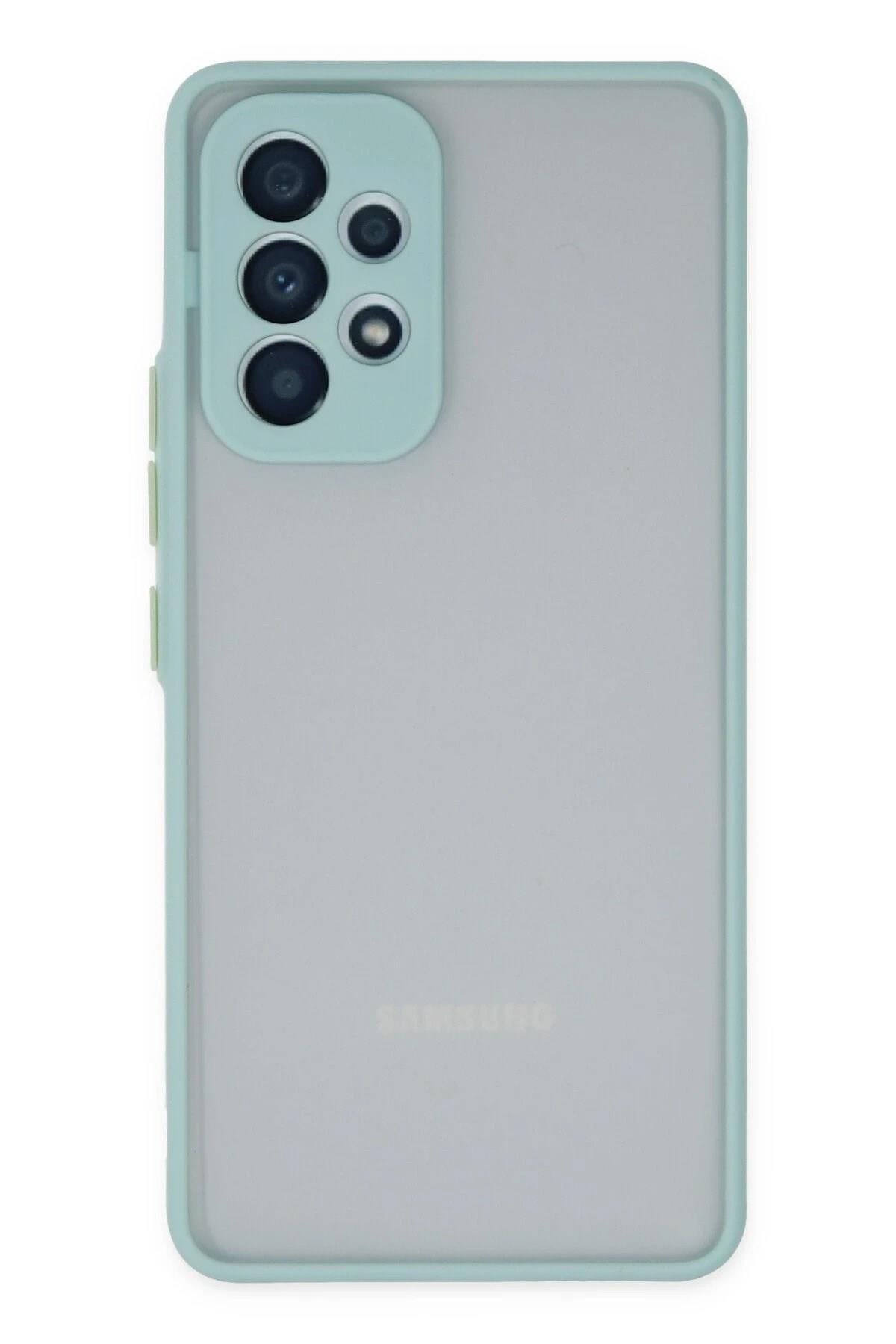 Mey İthalat®  Samsung Galaxy A13 4G Kılıf Montreal Silikon Kapak - Turkuaz