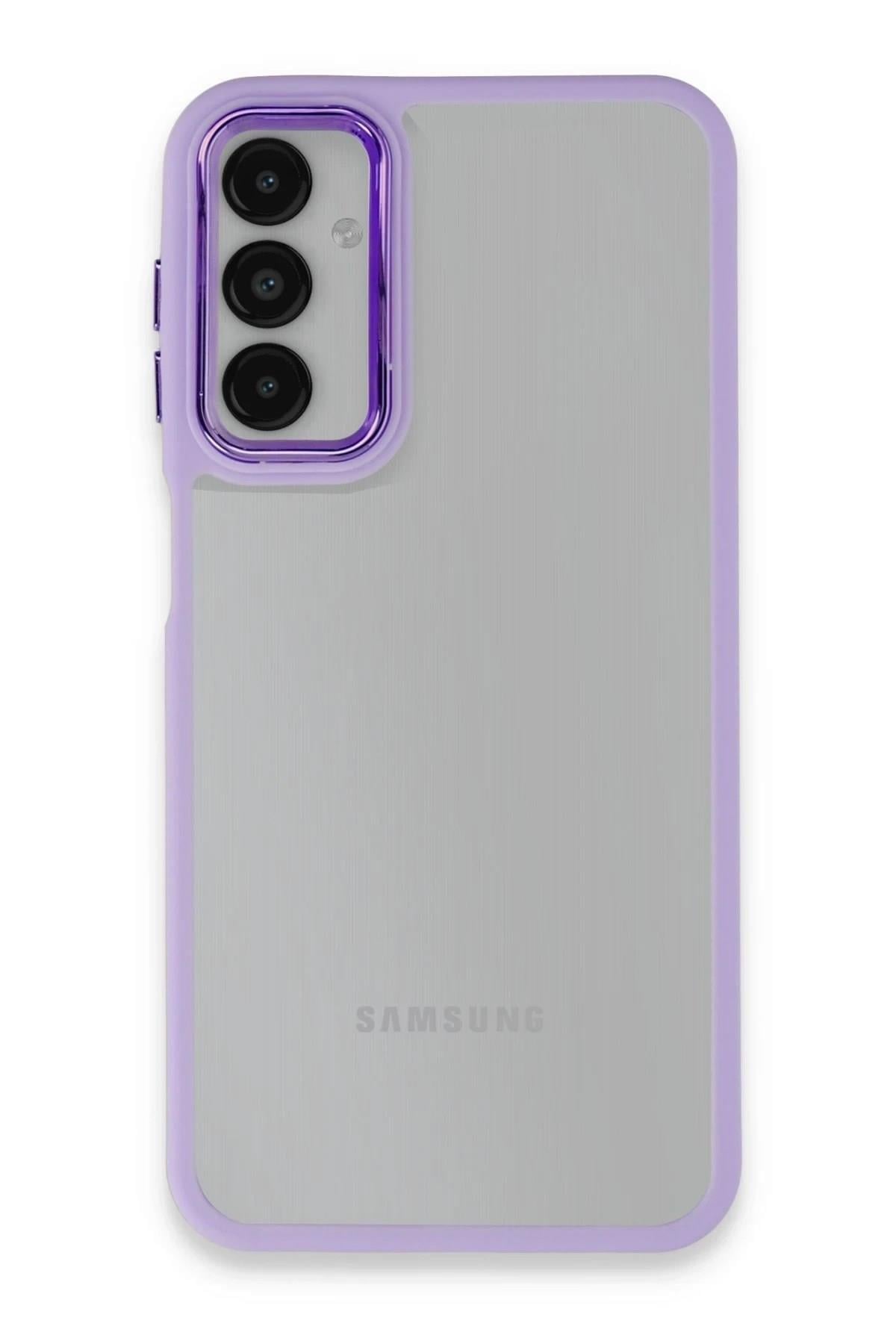 Mey İthalat®  Samsung Galaxy A14 4G Kılıf Dora Kapak - Lila
