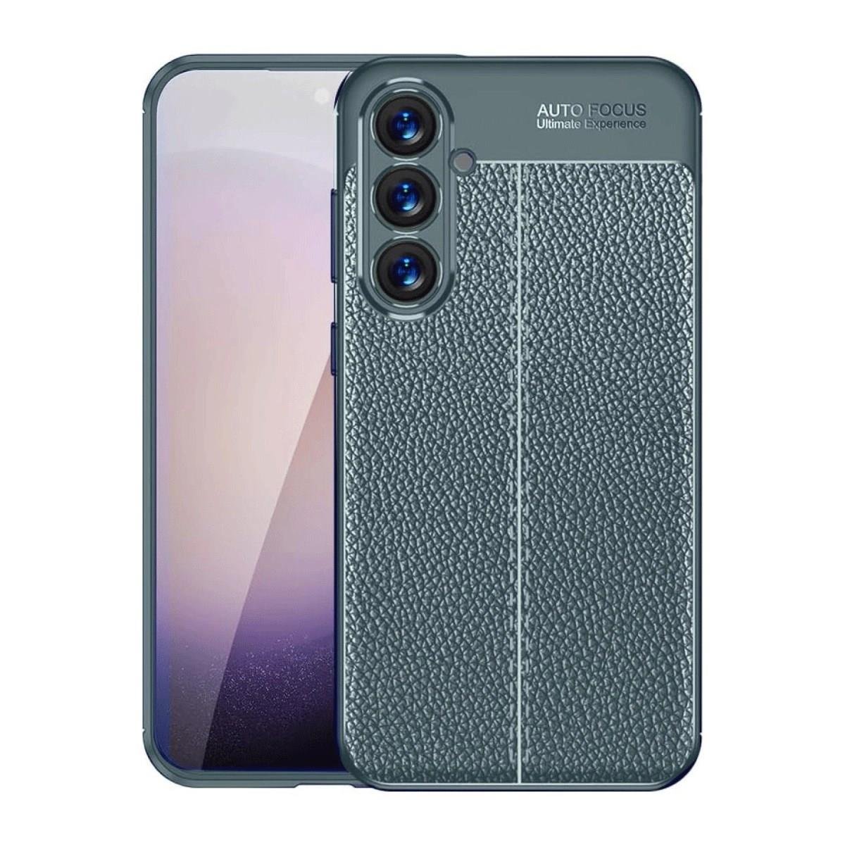 Mey İthalat®  Samsung Galaxy A16 5G Kılıf Sara Kartvizitli Deri Kılıf - Koyu Yeşil