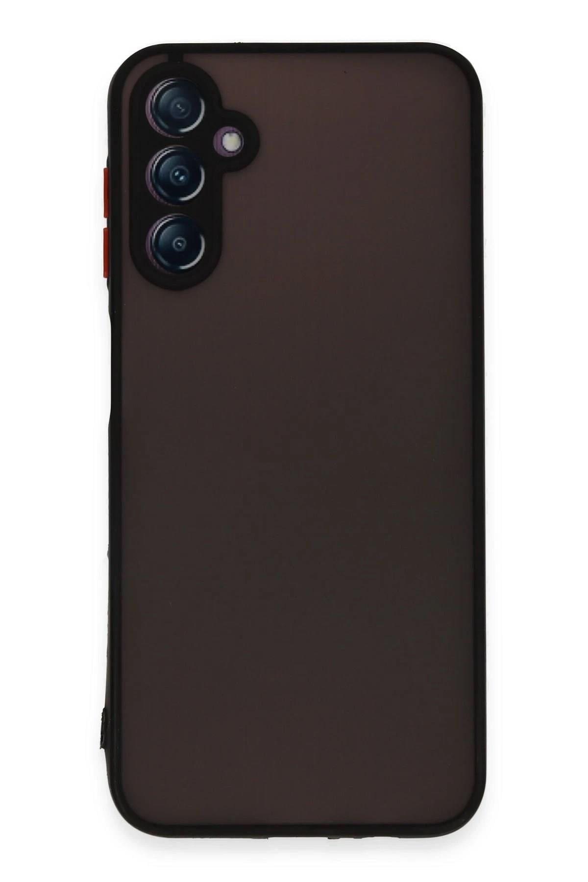 Mey İthalat®  Samsung Galaxy A24 4G Kılıf Montreal Silikon Kapak - Siyah