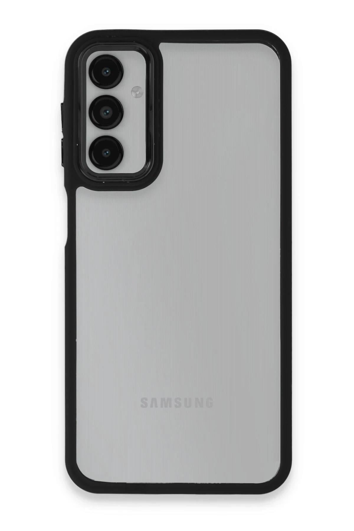 Mey İthalat®  Samsung Galaxy A24 4G Kılıf Dora Kapak - Siyah