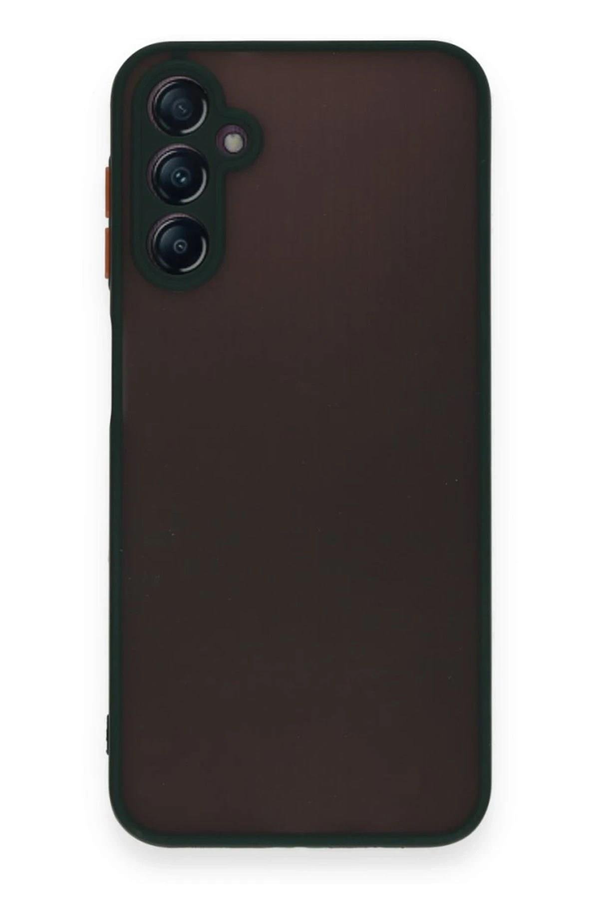 Mey İthalat®  Samsung Galaxy A25 5G Kılıf Montreal Silikon Kapak - Yeşil