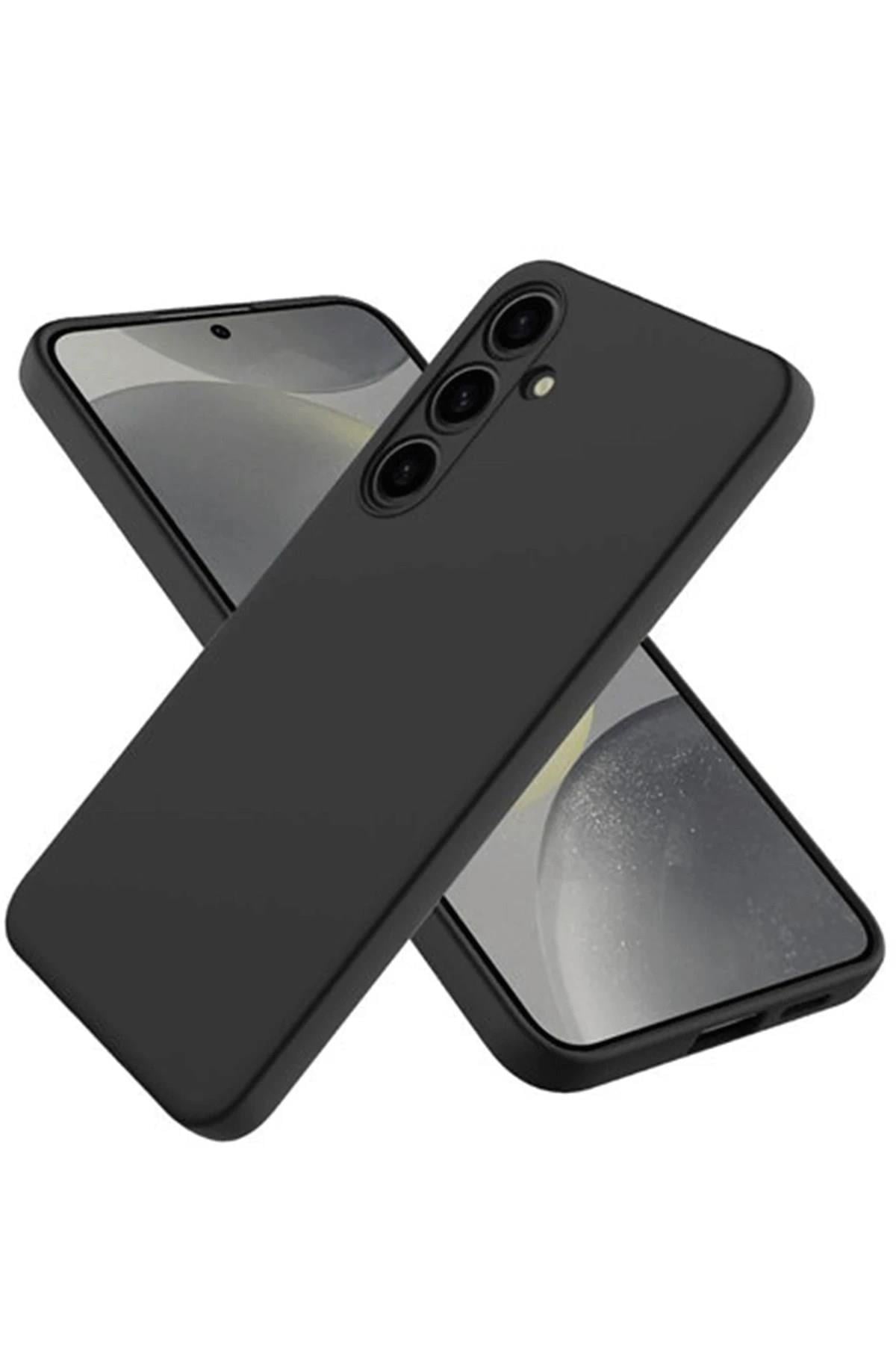 Mey İthalat®  Samsung Galaxy A26 Kılıf Nano içi Kadife Silikon - Siyah