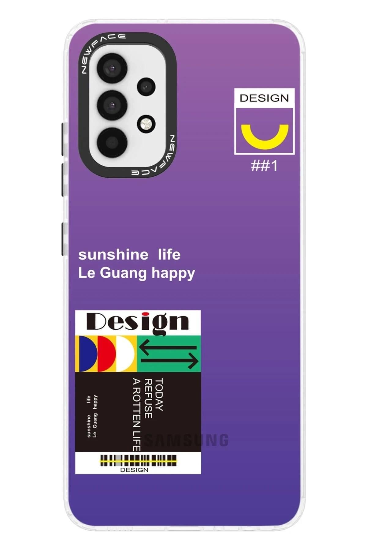 Mey İthalat®  Samsung Galaxy A33 5G Kılıf Estoril Desenli Kapak - Estoril - 4