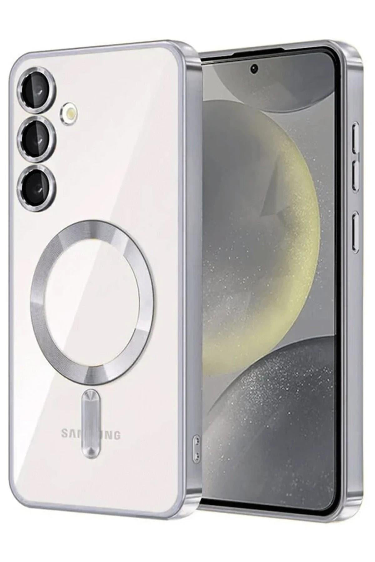 Mey İthalat®  Samsung Galaxy A35 5G Kross Magneticsafe Kapak - Titan Gri