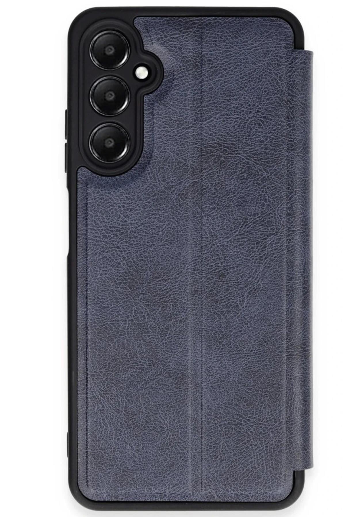 Mey İthalat®  Samsung Galaxy A36 Kılıf Flip Cover - Lacivert
