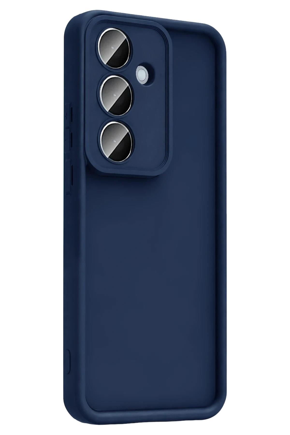 Mey İthalat®  Samsung Galaxy A37 5G Viera Silikon - Lacivert