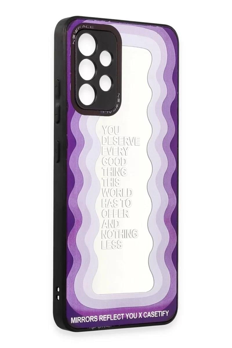 Mey İthalat®  Samsung Galaxy A52 Kılıf Mirror Desenli Kapak - Mirror - 5