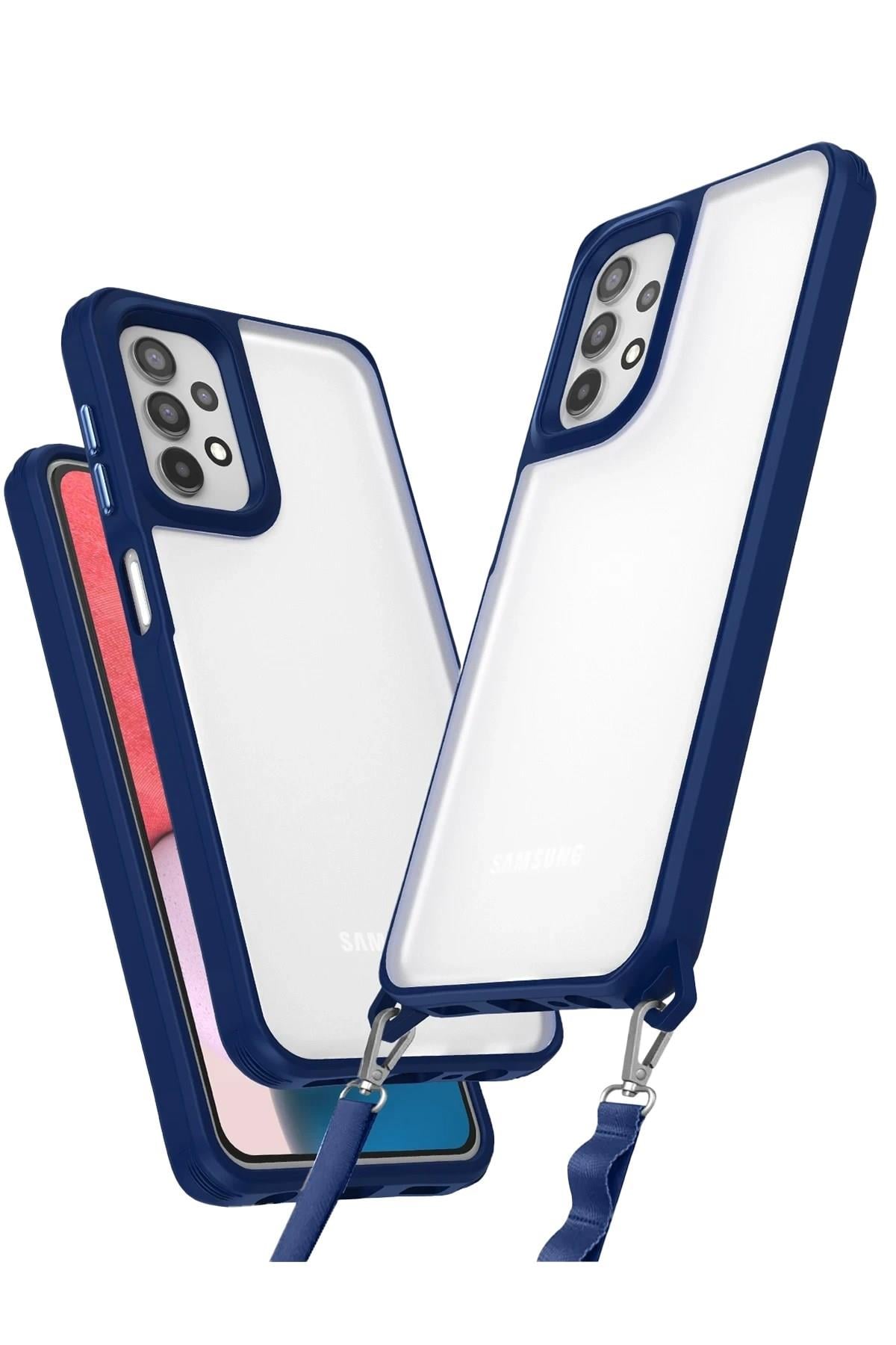 Mey İthalat®  Samsung Galaxy A52 Kılıf Penta Silikon Kılıf - Lacivert