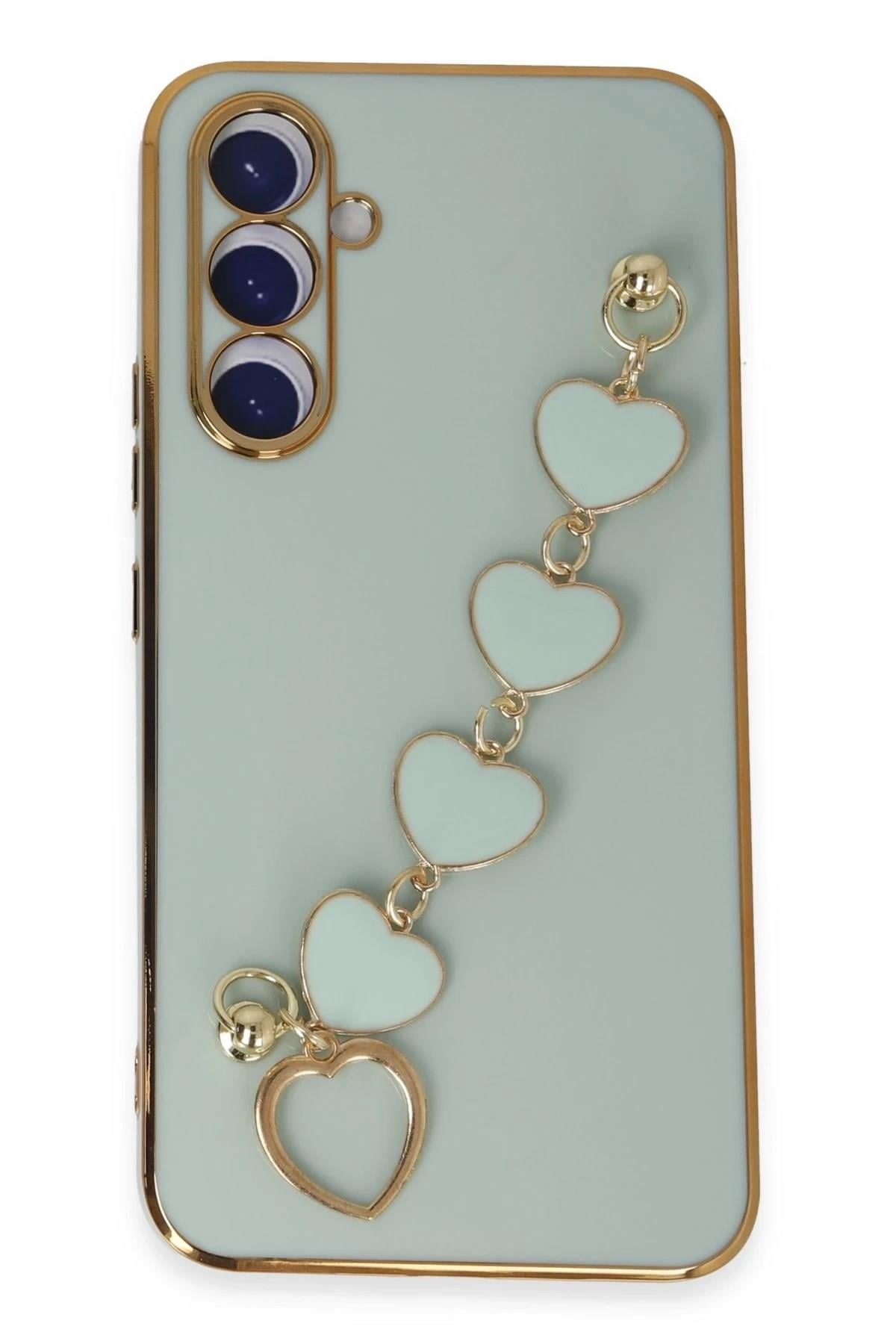 Mey İthalat®  Samsung Galaxy A54 5G Kılıf Esila Silikon - Su Yeşili