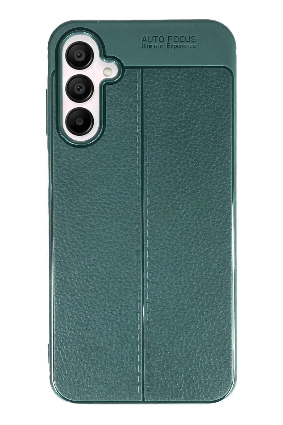 Mey İthalat®  Samsung Galaxy A55 5G Kılıf Auto Focus Kapak - Koyu Yeşil