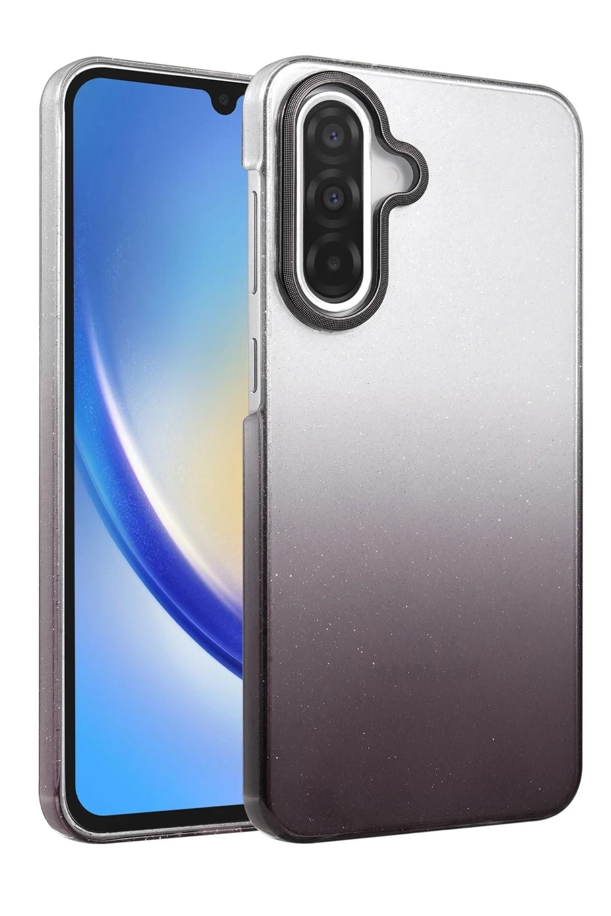 Mey İthalat®  Samsung Galaxy A56 Glossy Kapak - Siyah