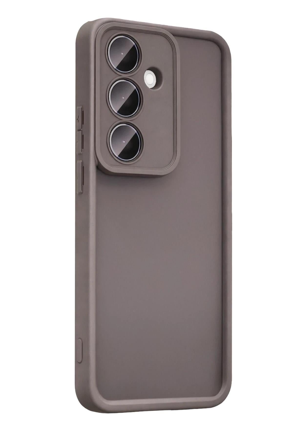 Mey İthalat®  Samsung Galaxy A57 5G Viera Silikon - Gri