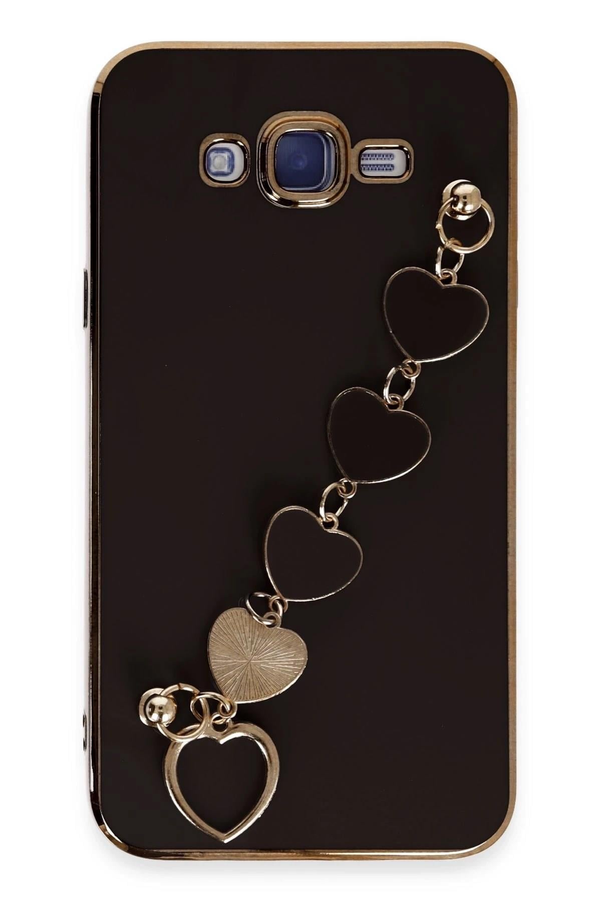 Mey İthalat®  Samsung Galaxy J7 Kılıf Esila Silikon - Siyah