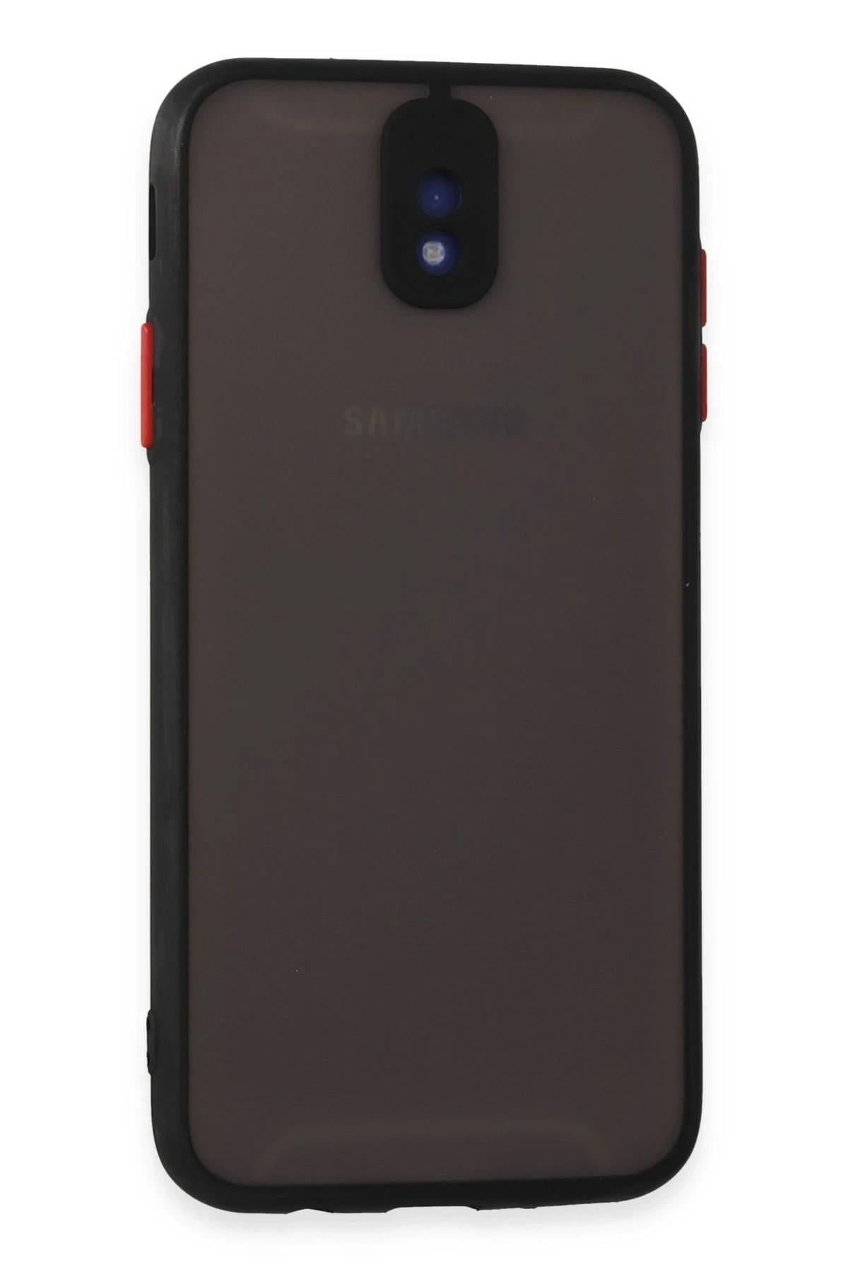 Mey İthalat®  Samsung Galaxy J7 Pro / J730 Kılıf Montreal Silikon Kapak - Siyah