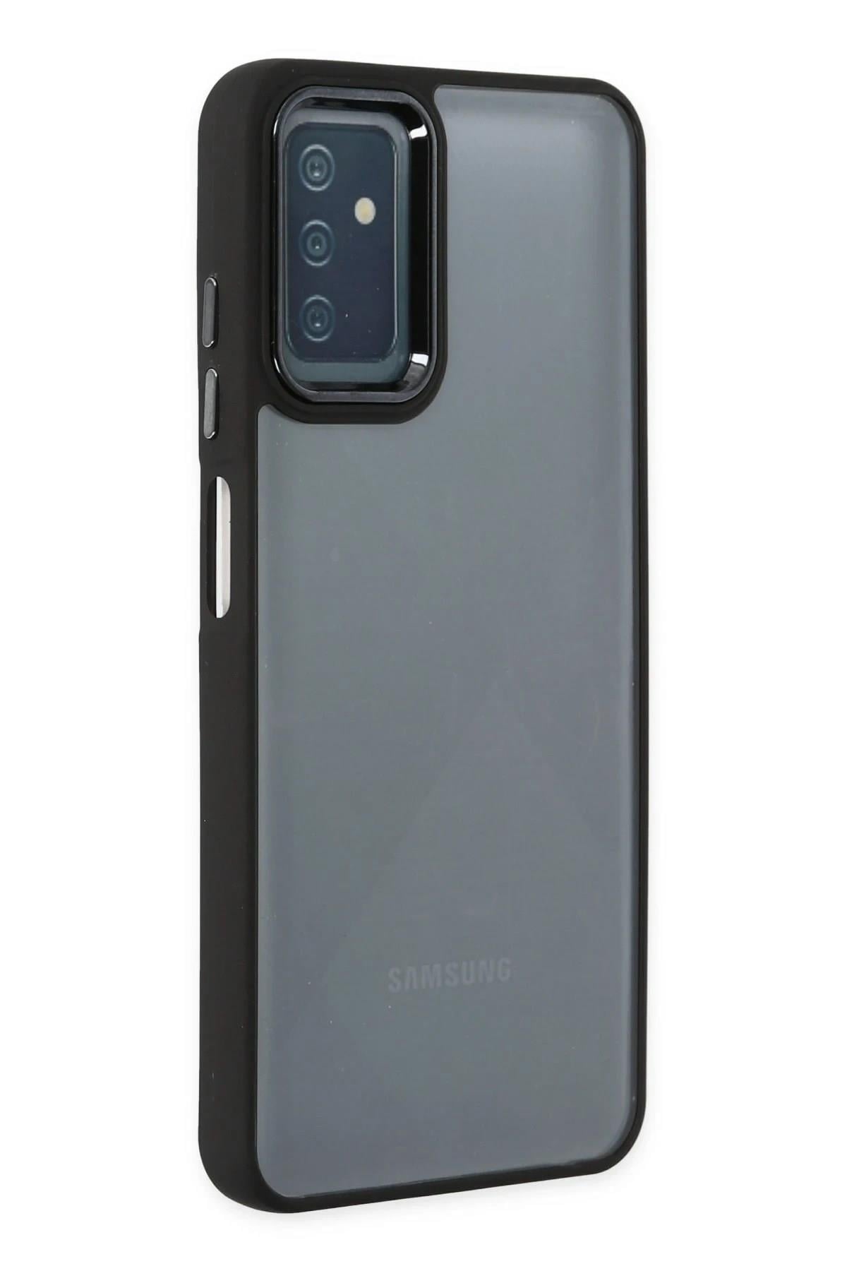 Mey İthalat®  Samsung Galaxy M13 Kılıf Dora Kapak - Siyah