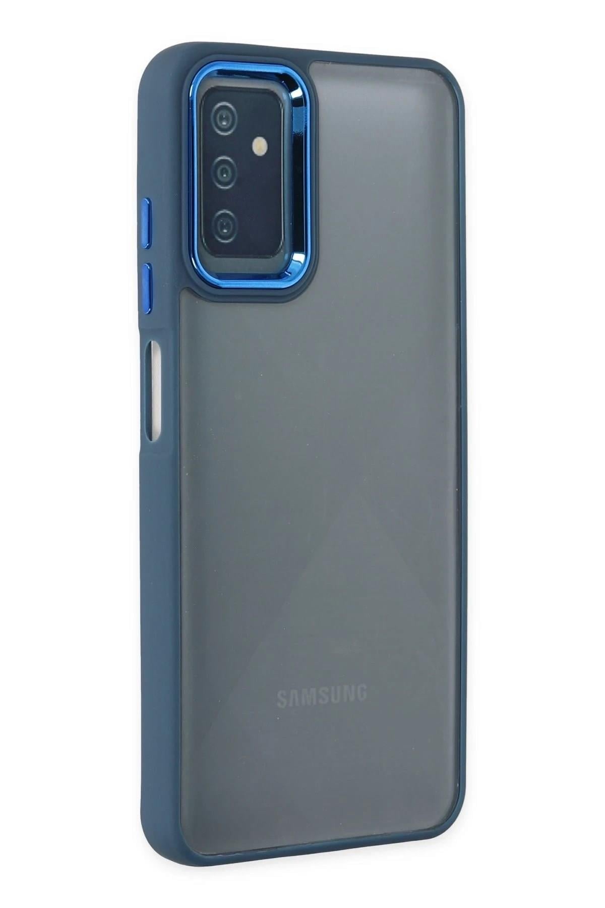 Mey İthalat®  Samsung Galaxy M13 Kılıf Dora Kapak - Mavi