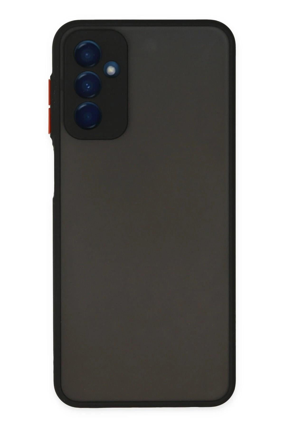 Mey İthalat®  Samsung Galaxy M13 Kılıf Montreal Silikon Kapak - Siyah
