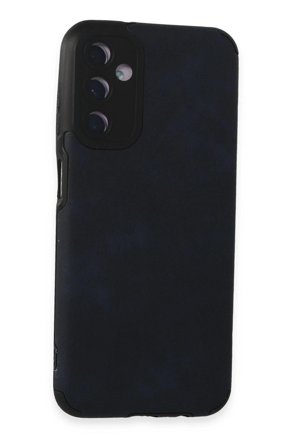 Mey İthalat®  Samsung Galaxy M14 5G Kılıf Loop Deri Silikon - Lacivert