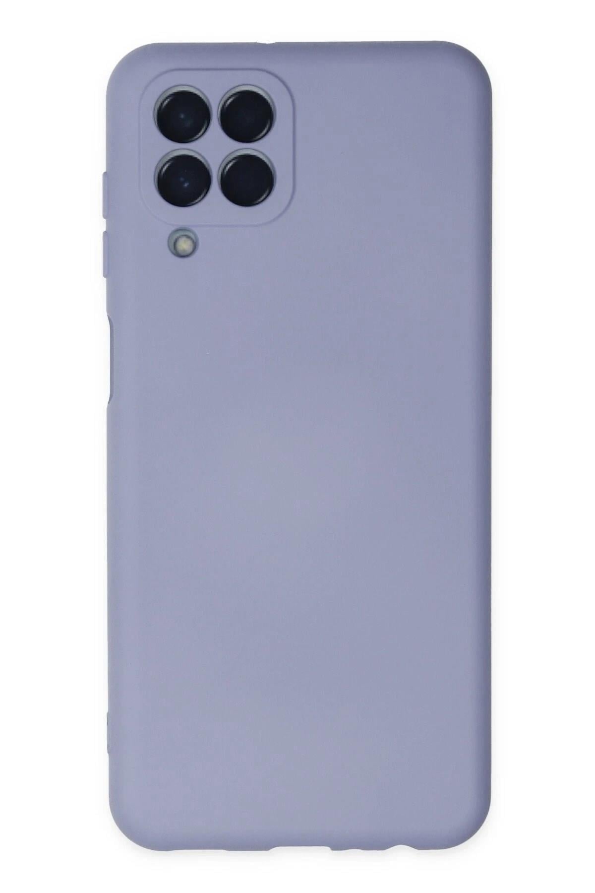 Mey İthalat®  Samsung Galaxy M33 Kılıf Nano içi Kadife Silikon - Lila