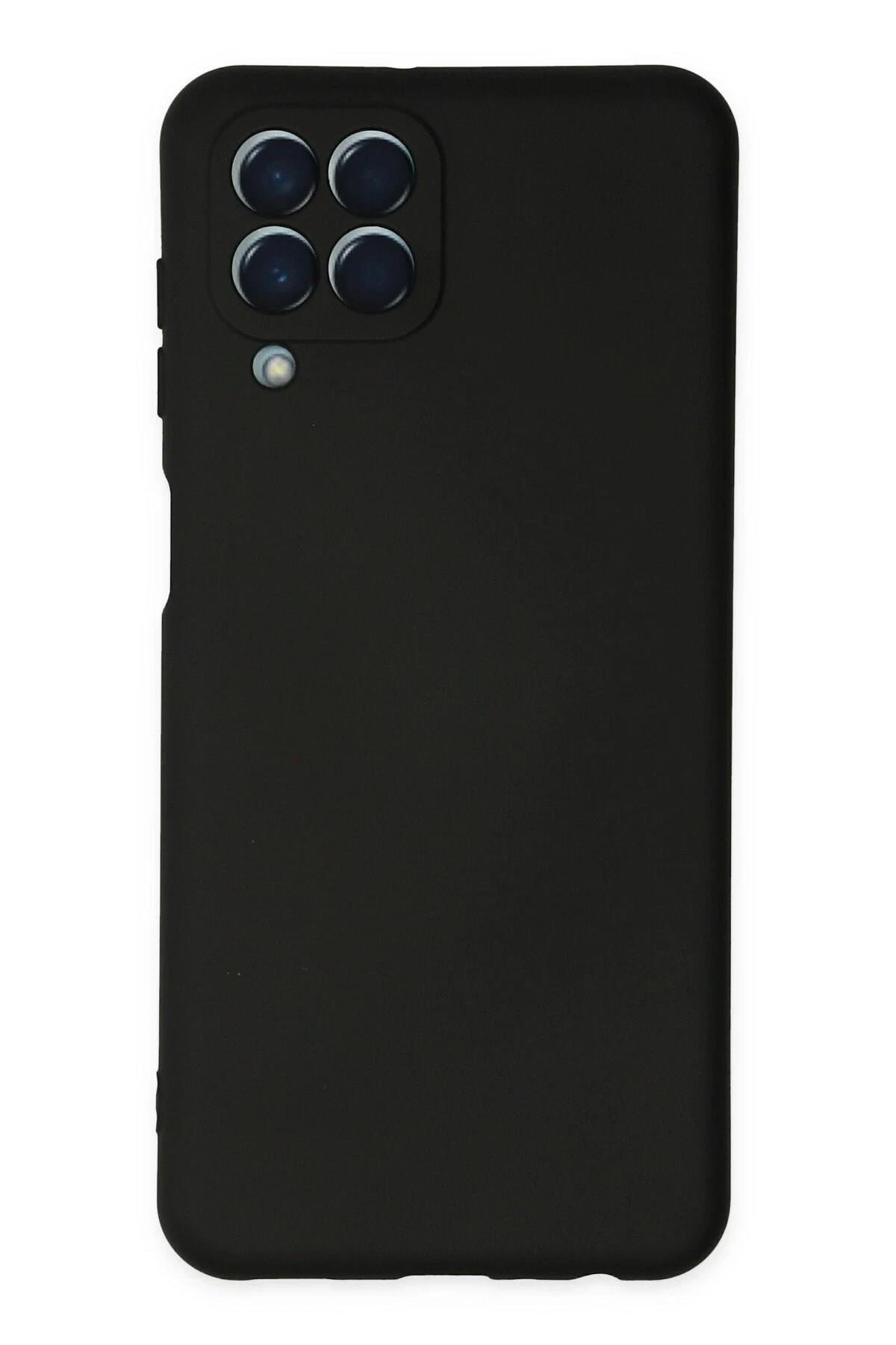 Mey İthalat®  Samsung Galaxy M33 Kılıf Nano içi Kadife Silikon - Siyah
