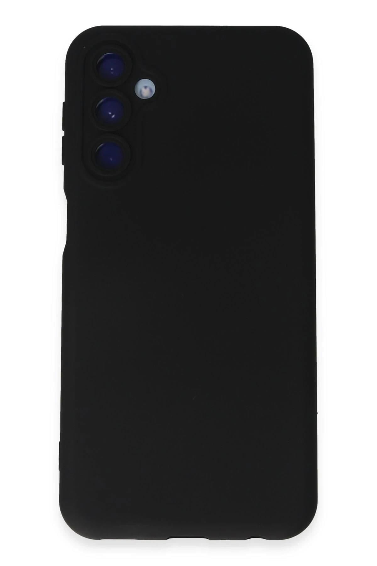 Mey İthalat®  Samsung Galaxy M34 5G Kılıf Nano içi Kadife Silikon - Siyah